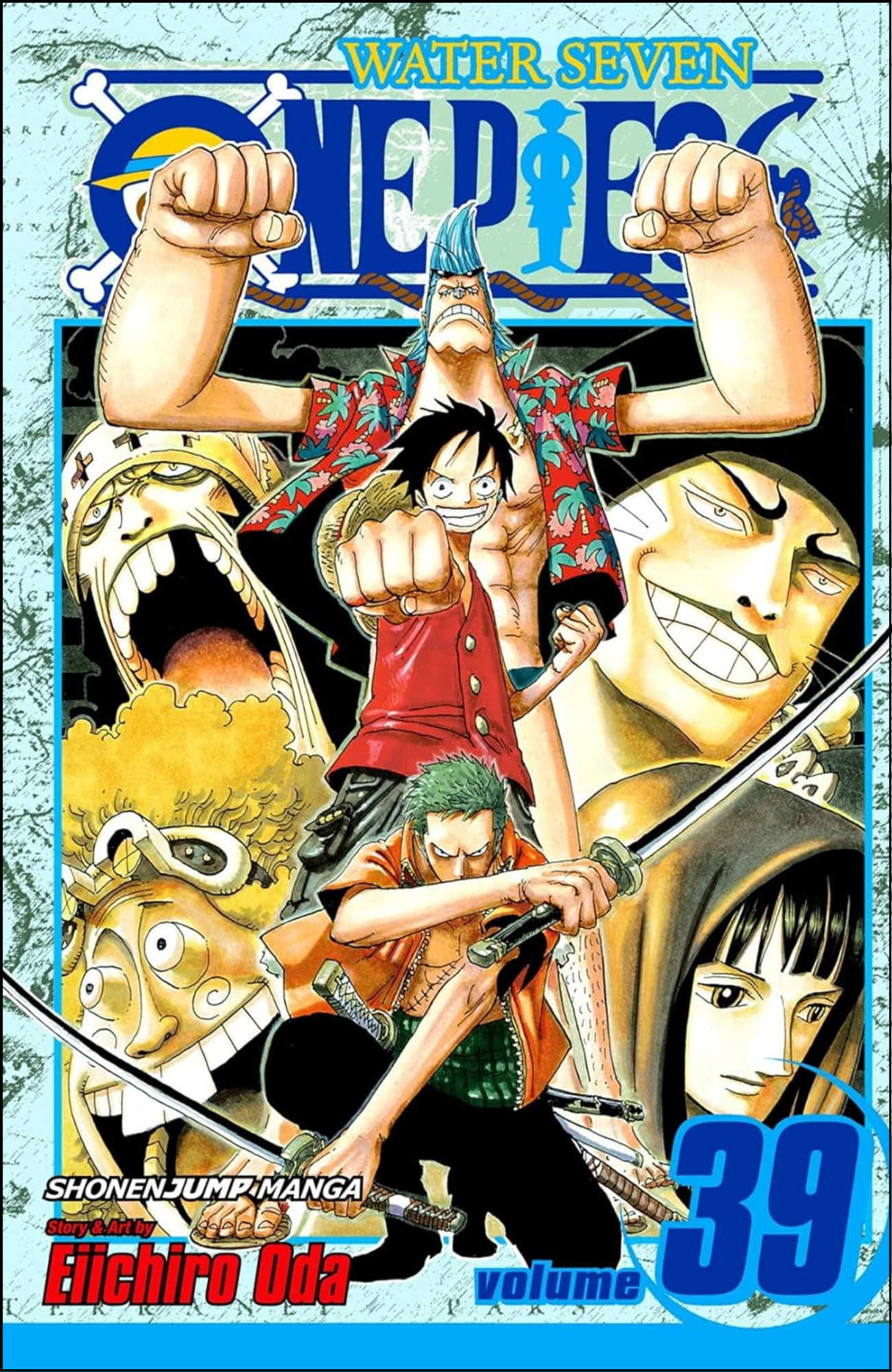 One Piece, Vol. 39 by Eiichiro Oda (Author, Illustrator) | Full Page Print Editon