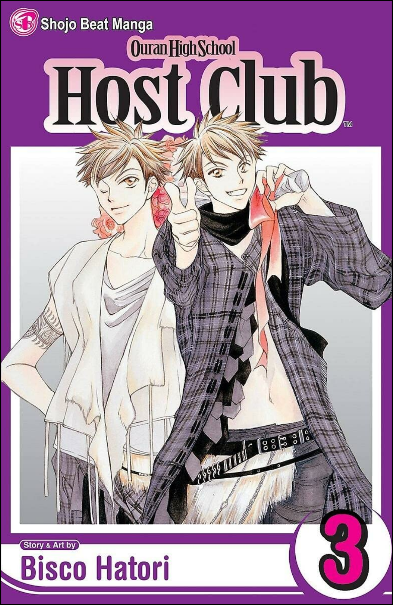 Ouran High School Host Club, Vol. 3 by Bisco Hatori (Author) | Full Page Print Editon