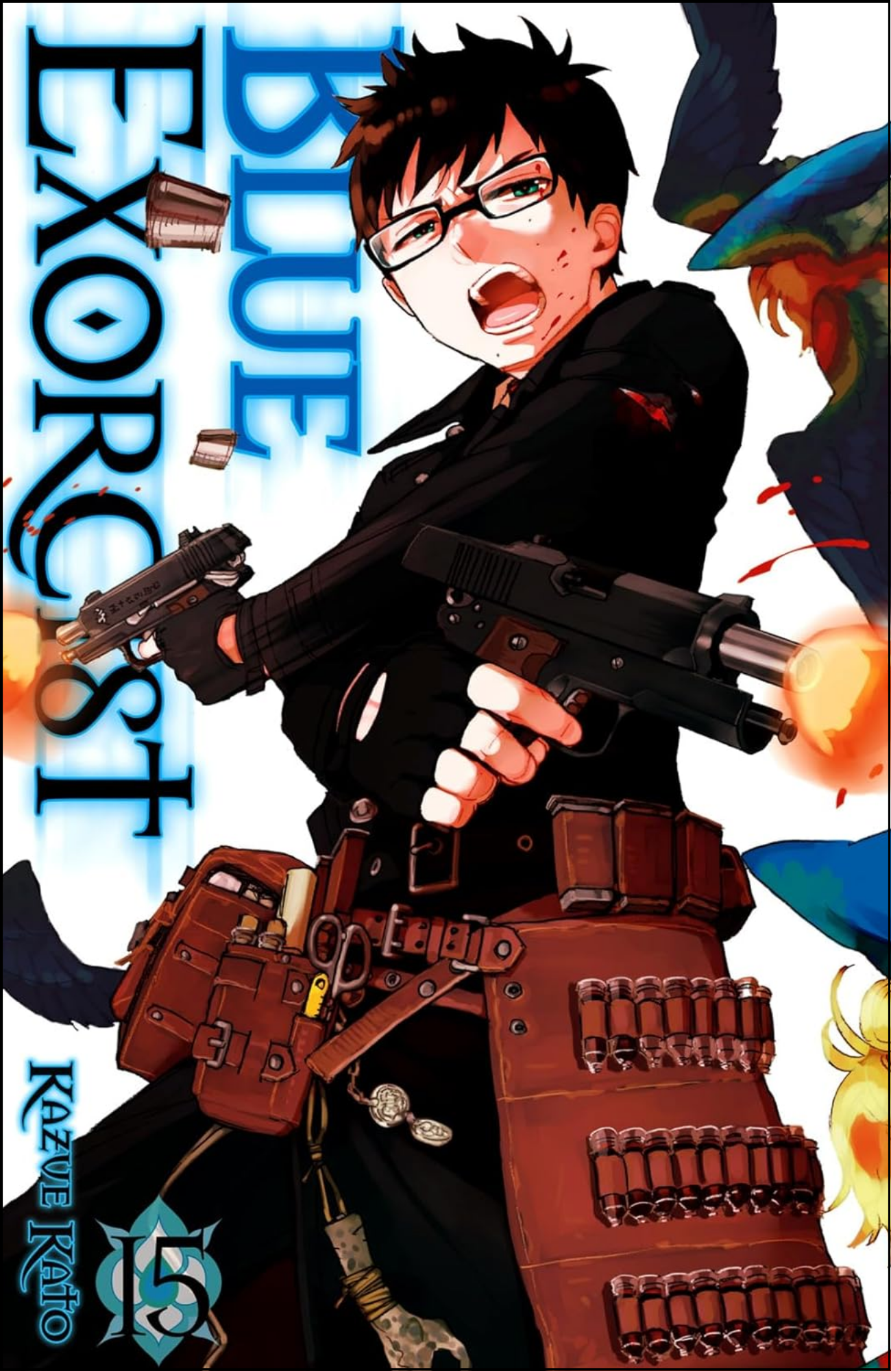 Blue Exorcist, Vol. 15 by Kazue Kato (Author, Illustrator) | Full Page Print Editon