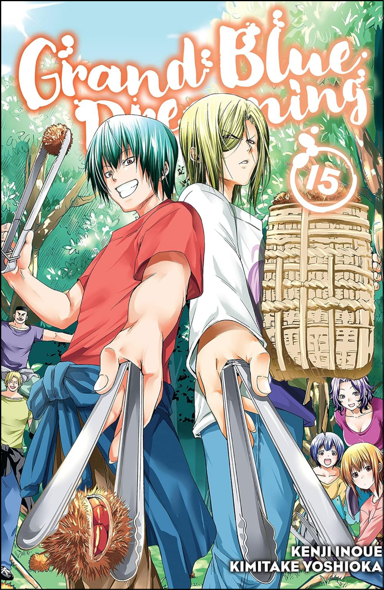 Grand Blue Dreaming Vol. 15 by Kenji Inoue (Author) | Full Page Print Editon