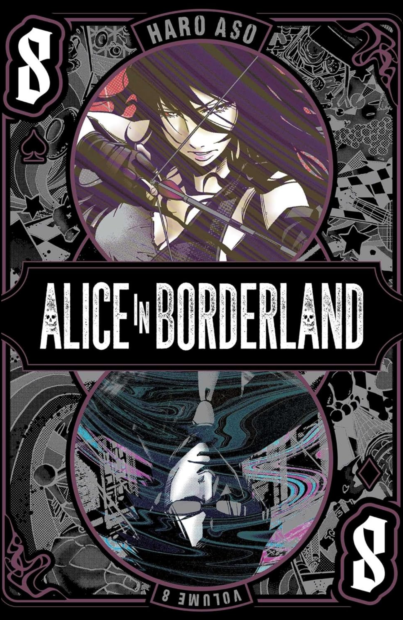 Alice in Borderland, Vol. 8 by Haro Aso (Author) | Full Page Print Editon