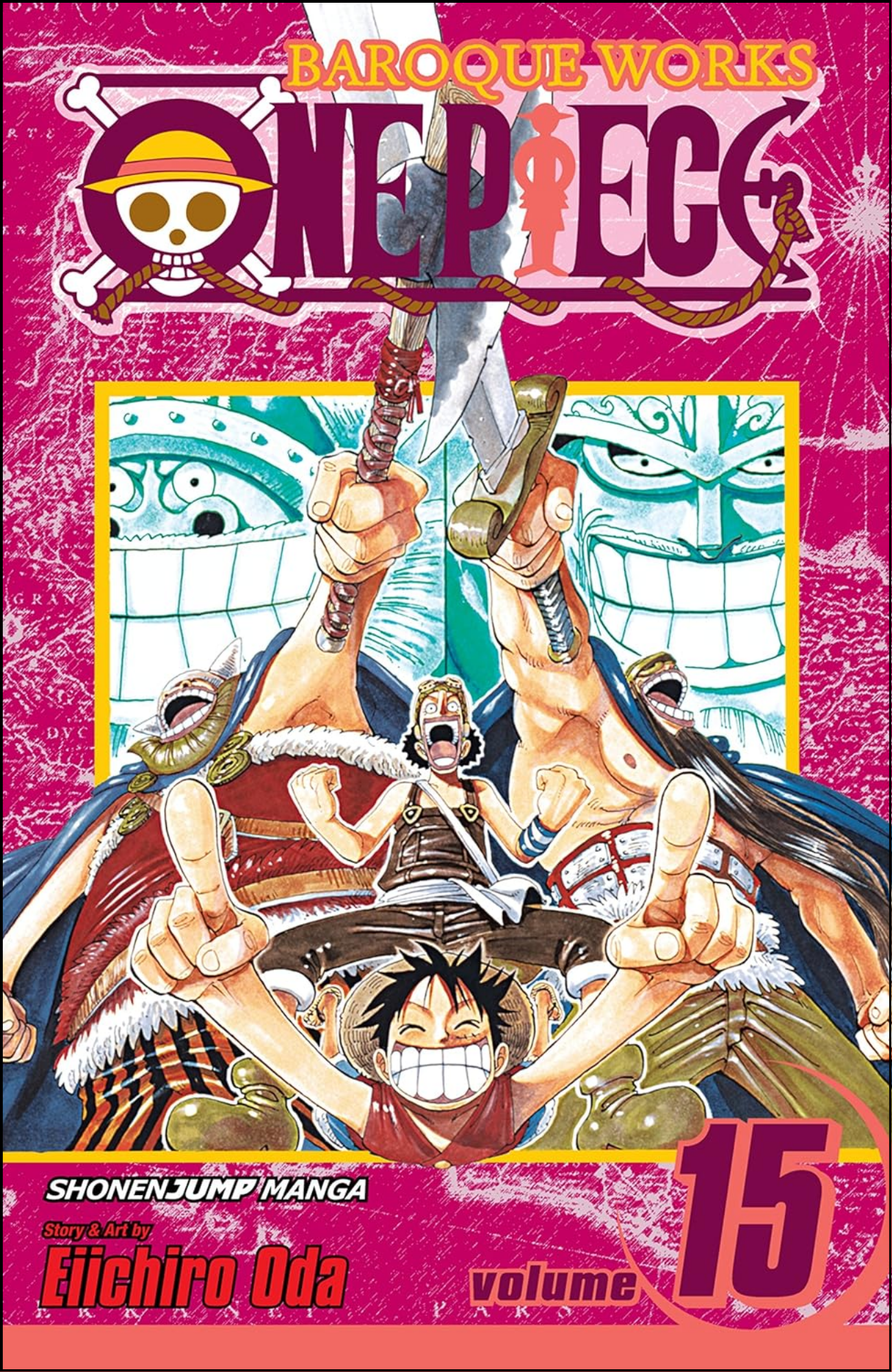 One Piece, Vol. 15 by Eiichiro Oda (Author, Illustrator) | Full Page Print Editon