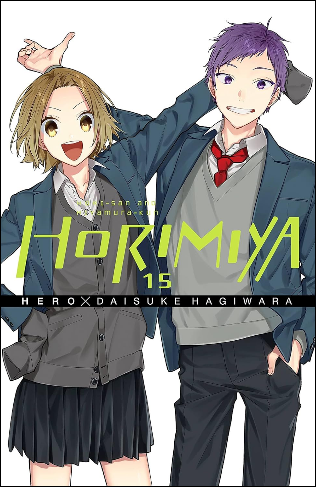 Horimiya Vol. 15 by HERO (Author) | Full Page Print Editon