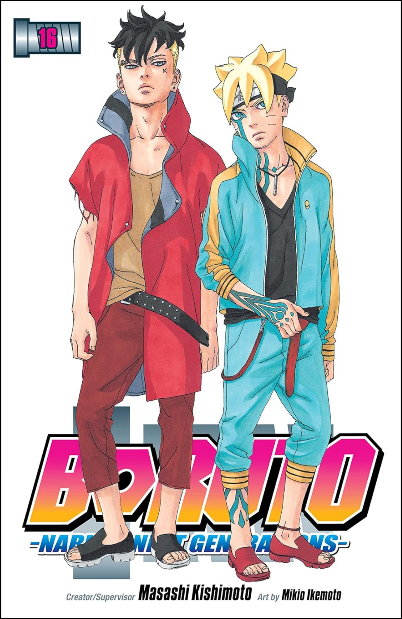 Boruto: Naruto Next Generations, Vol. 16 by Masashi Kishimoto (Author) | Full Page Print Editon