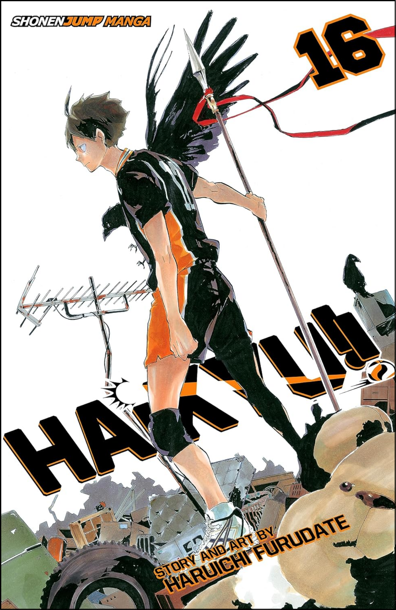 Haikyu!!, Vol. 16 by Haruichi Furudate (Author) | Full Page Print Editon