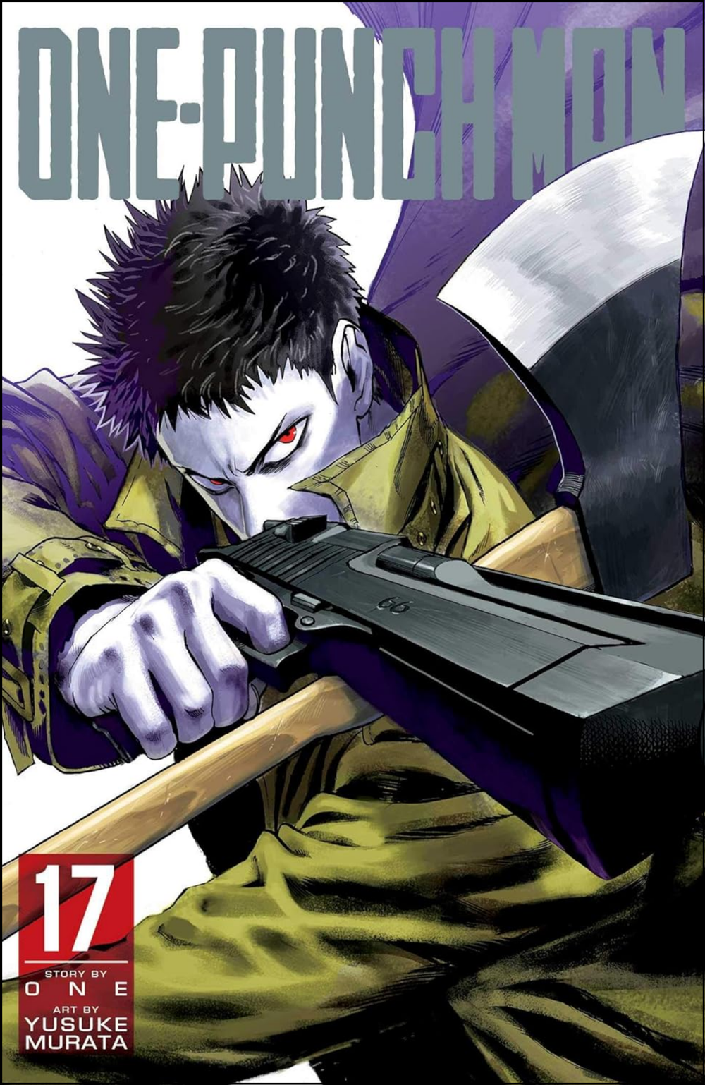 One-Punch Man, Vol. 17 by ONE (Author) | Full Page Print Editon
