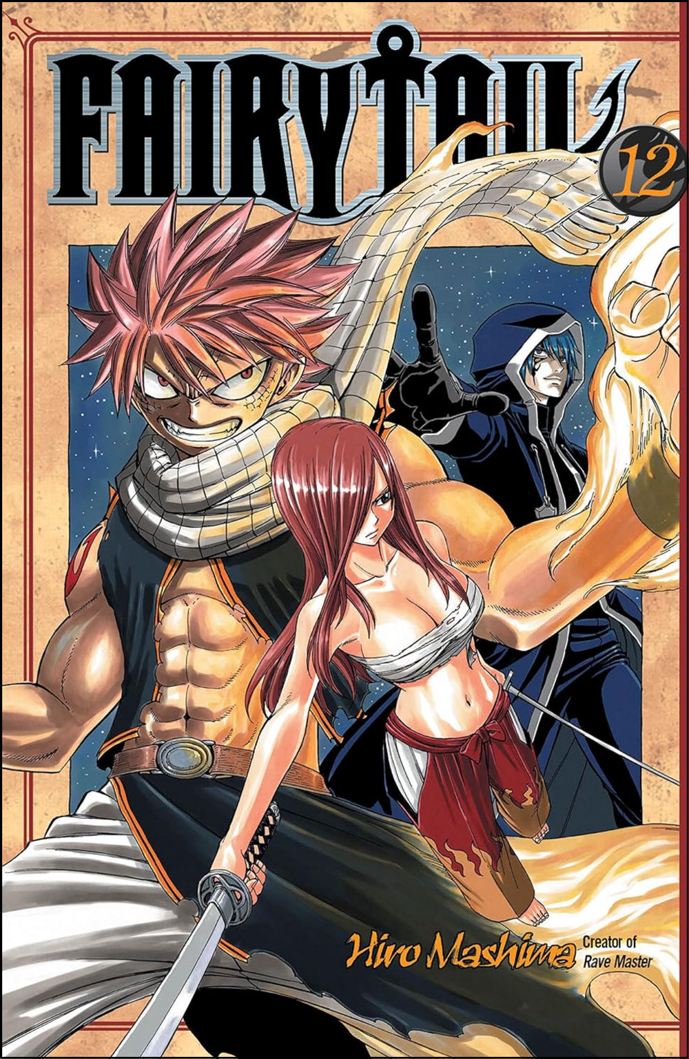 Fairy Tail Vol. 12 by Hiro Mashima (Author, Artist) | Full Page Print Editon