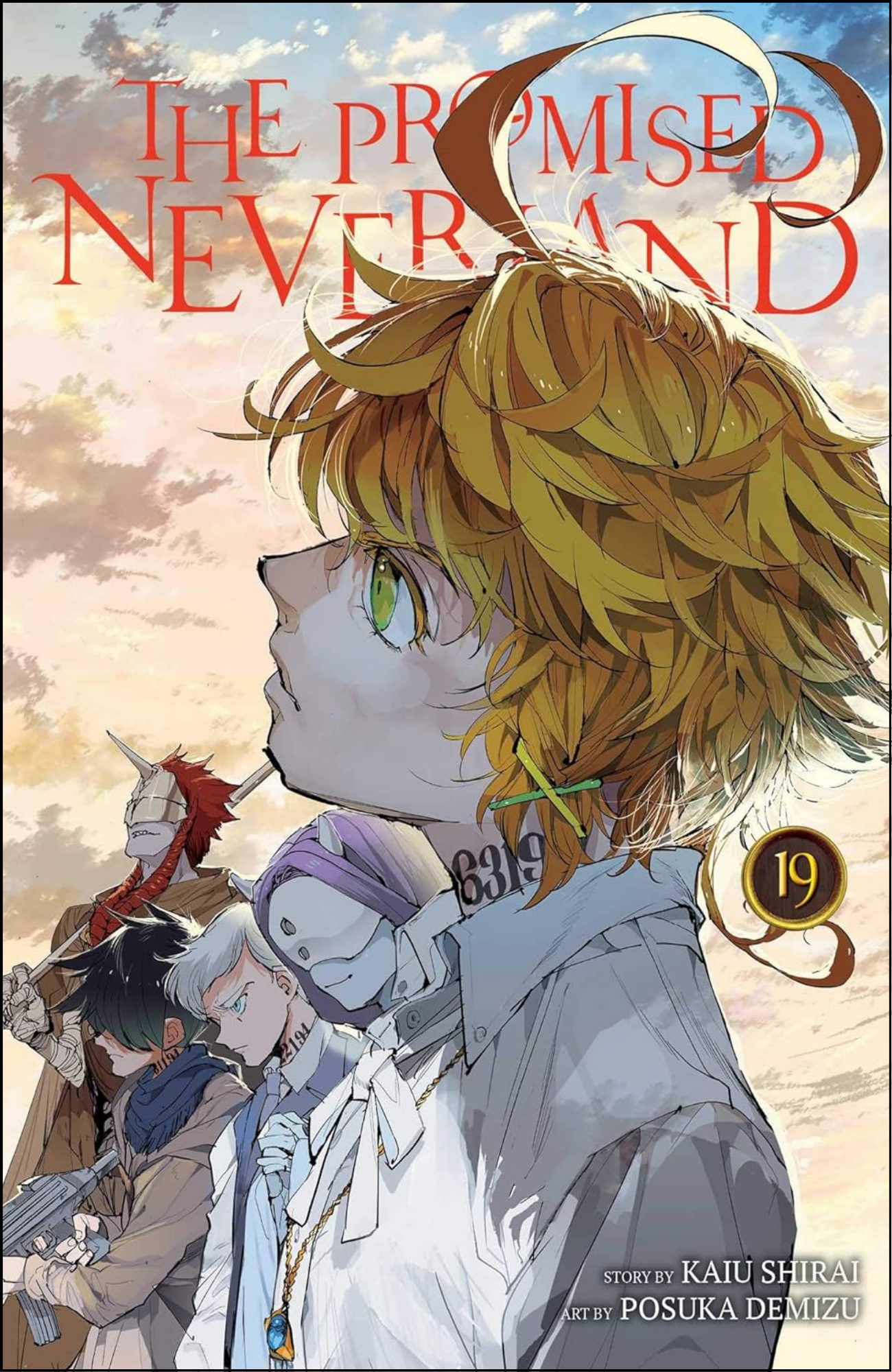 The Promised Neverland, Vol. 19 by Kaiu Shirai (Author)  | Full Page Print Editon