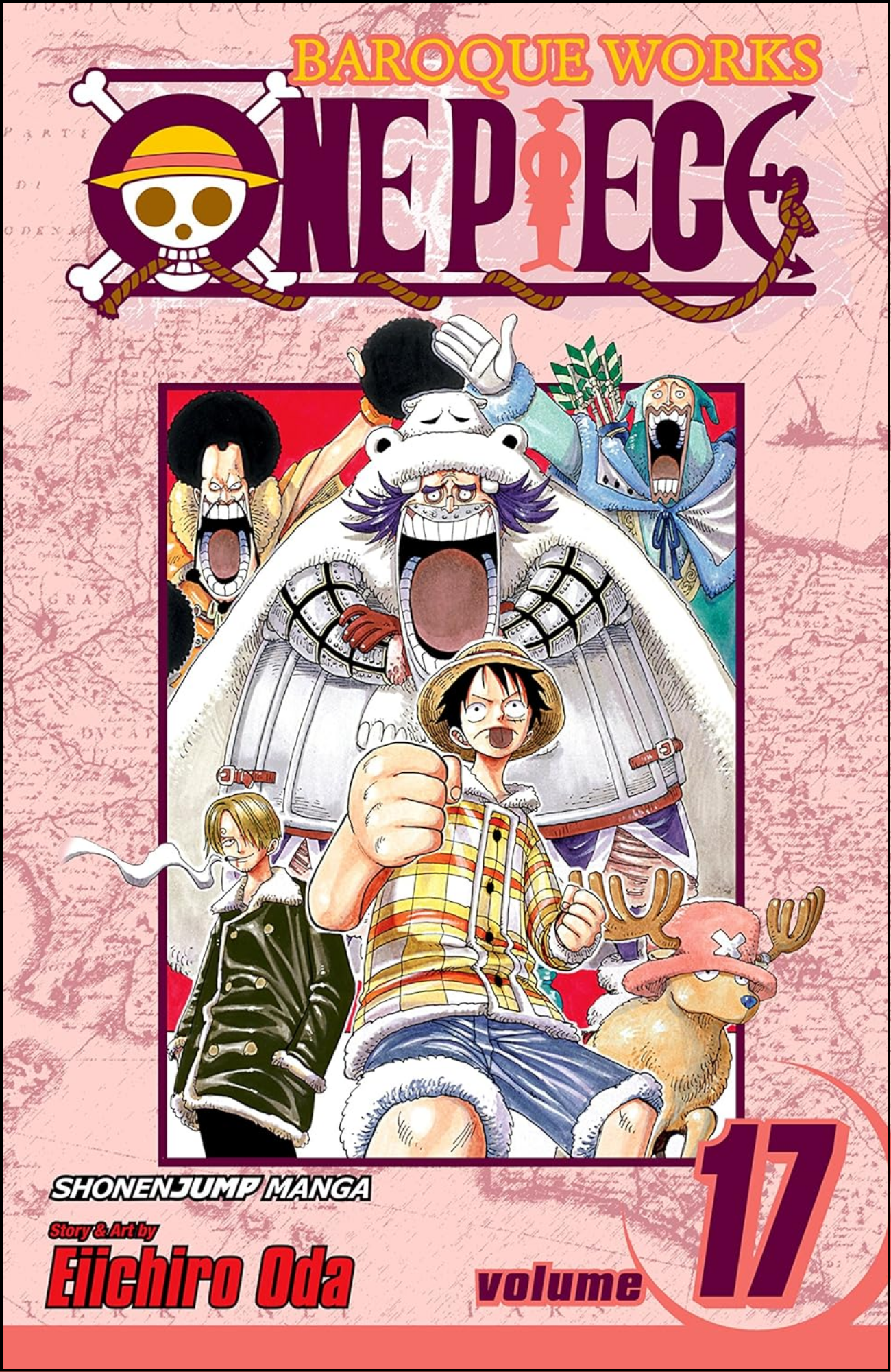 One Piece, Vol. 17 by Eiichiro Oda (Author, Illustrator) | Full Page Print Editon