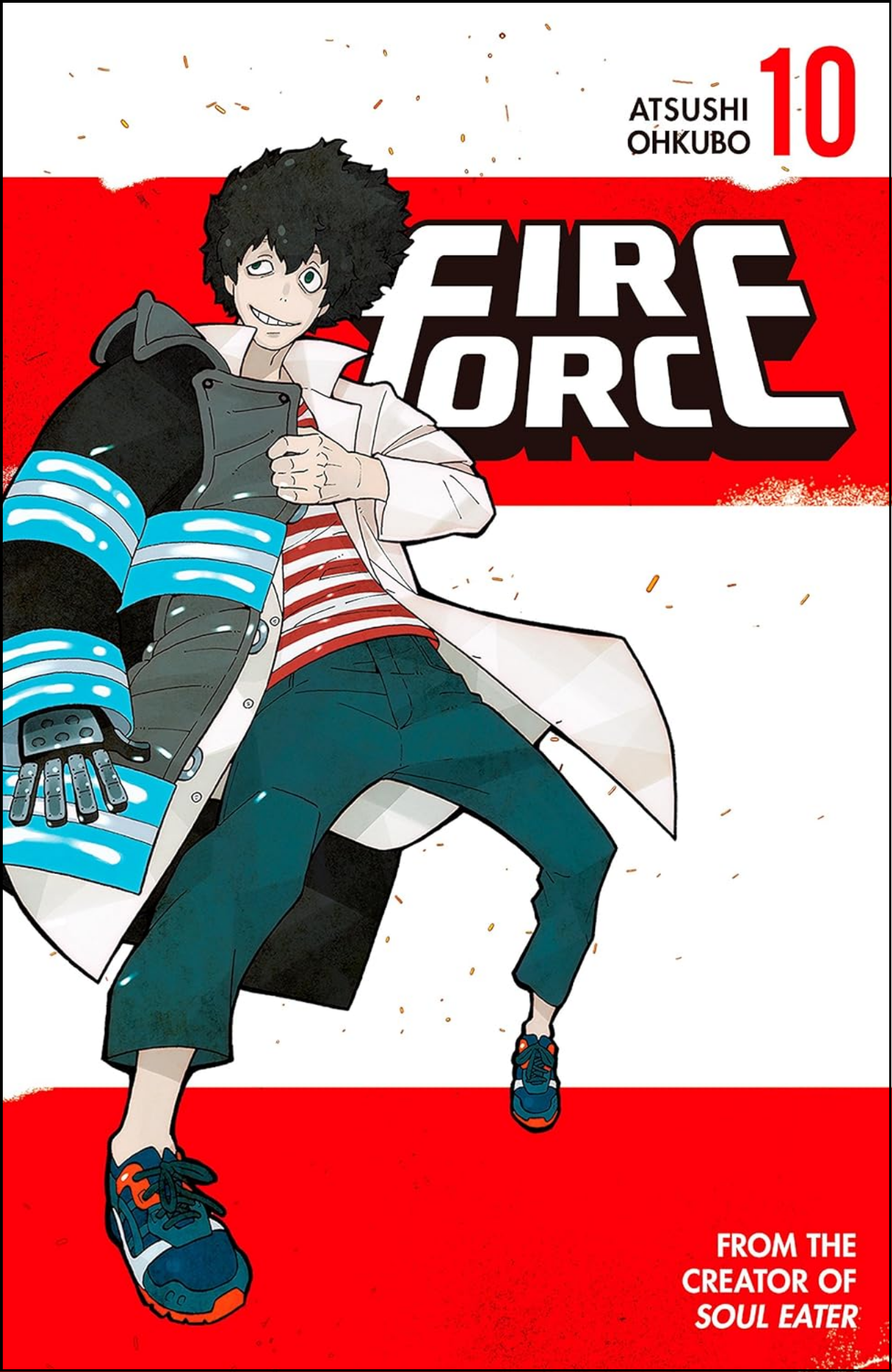Fire Force Vol. 10 by Atsushi Ohkubo (Author, Artist) | Full Page Print Editon