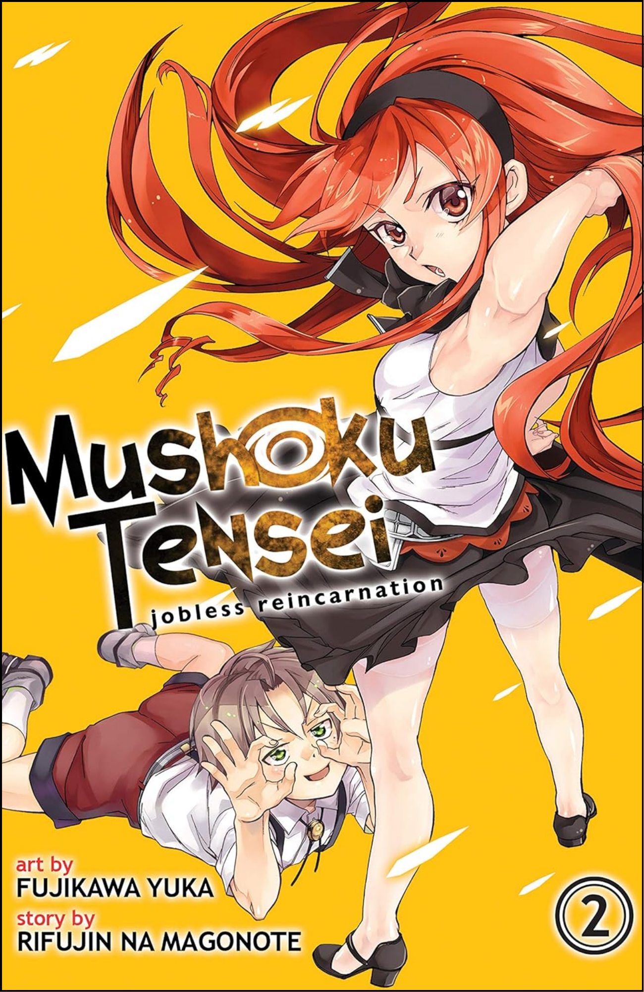 Mushoku Tensei Vol. 2 by Rifujin na Magonote (Author) | Full Page Print Editon