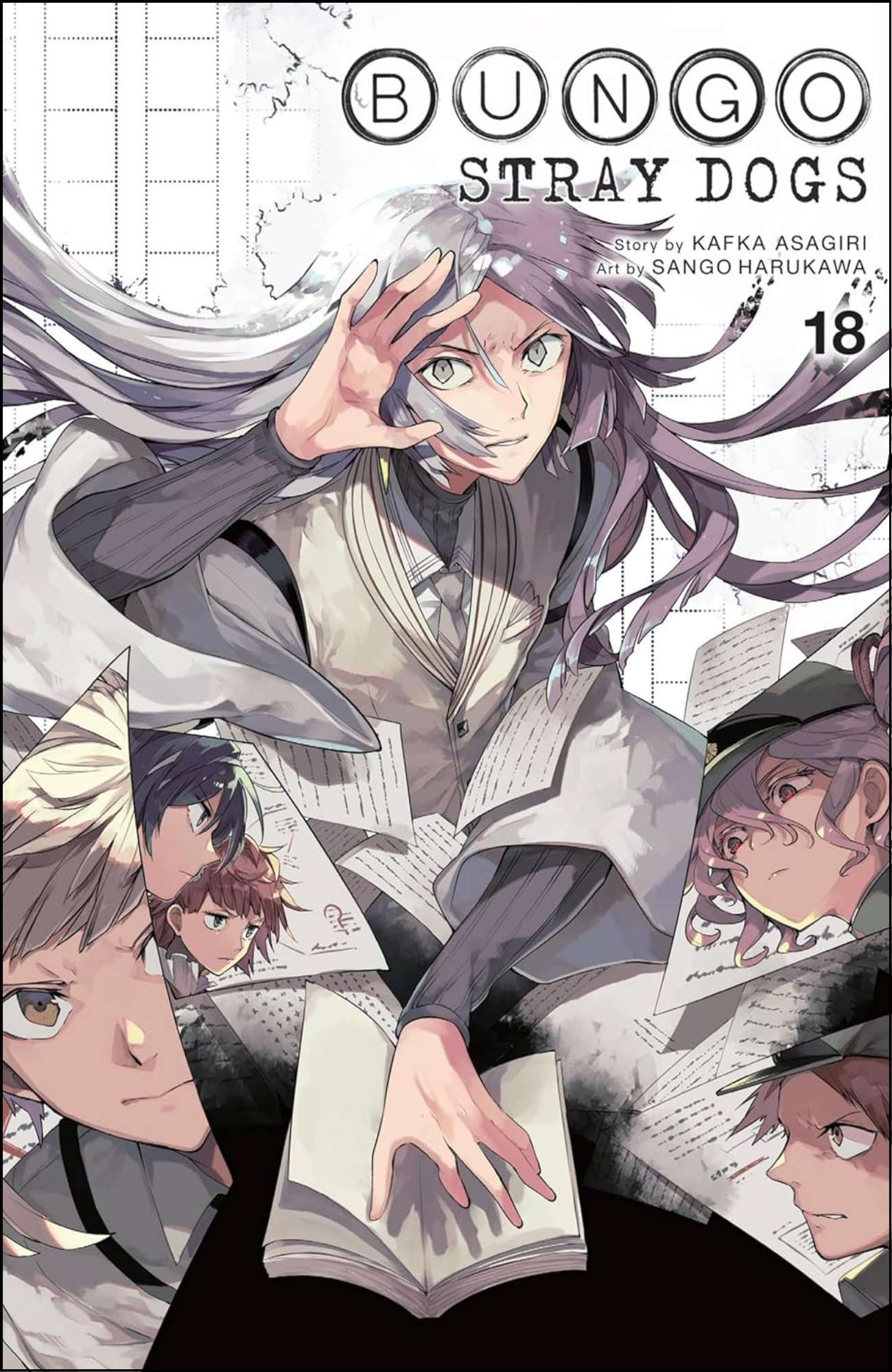 Bungo Stray Dogs, Vol. 18 by Kafka Asagiri (Author) | Full Page Print Editon