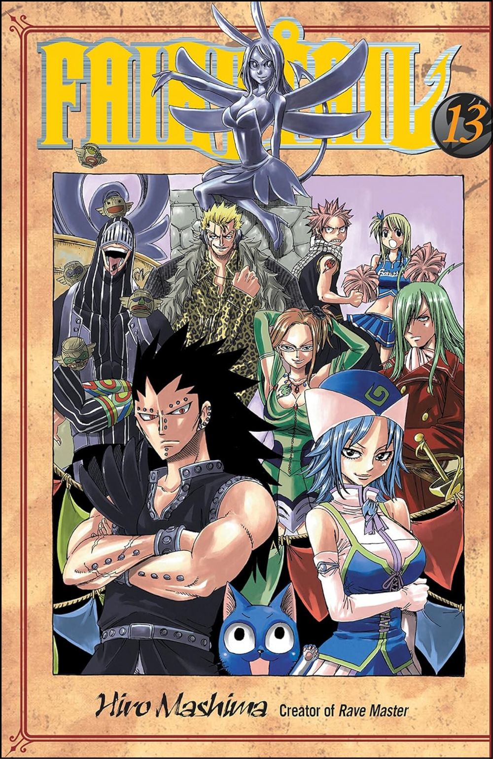 Fairy Tail Vol. 13 by Hiro Mashima (Author, Artist) | Full Page Print Editon