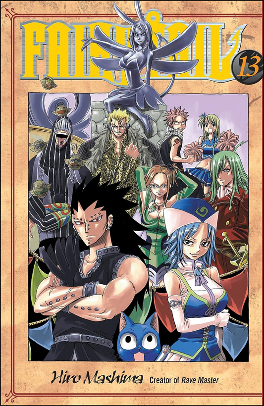 Fairy Tail Vol. 13 by Hiro Mashima (Author, Artist) | Full Page Print Editon