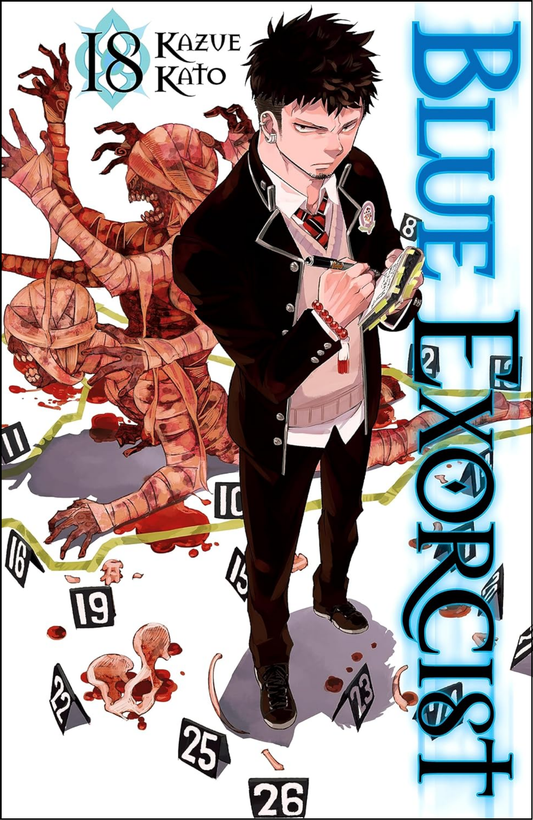 Blue Exorcist, Vol. 18 by Kazue Kato (Author, Illustrator) | Full Page Print Editon