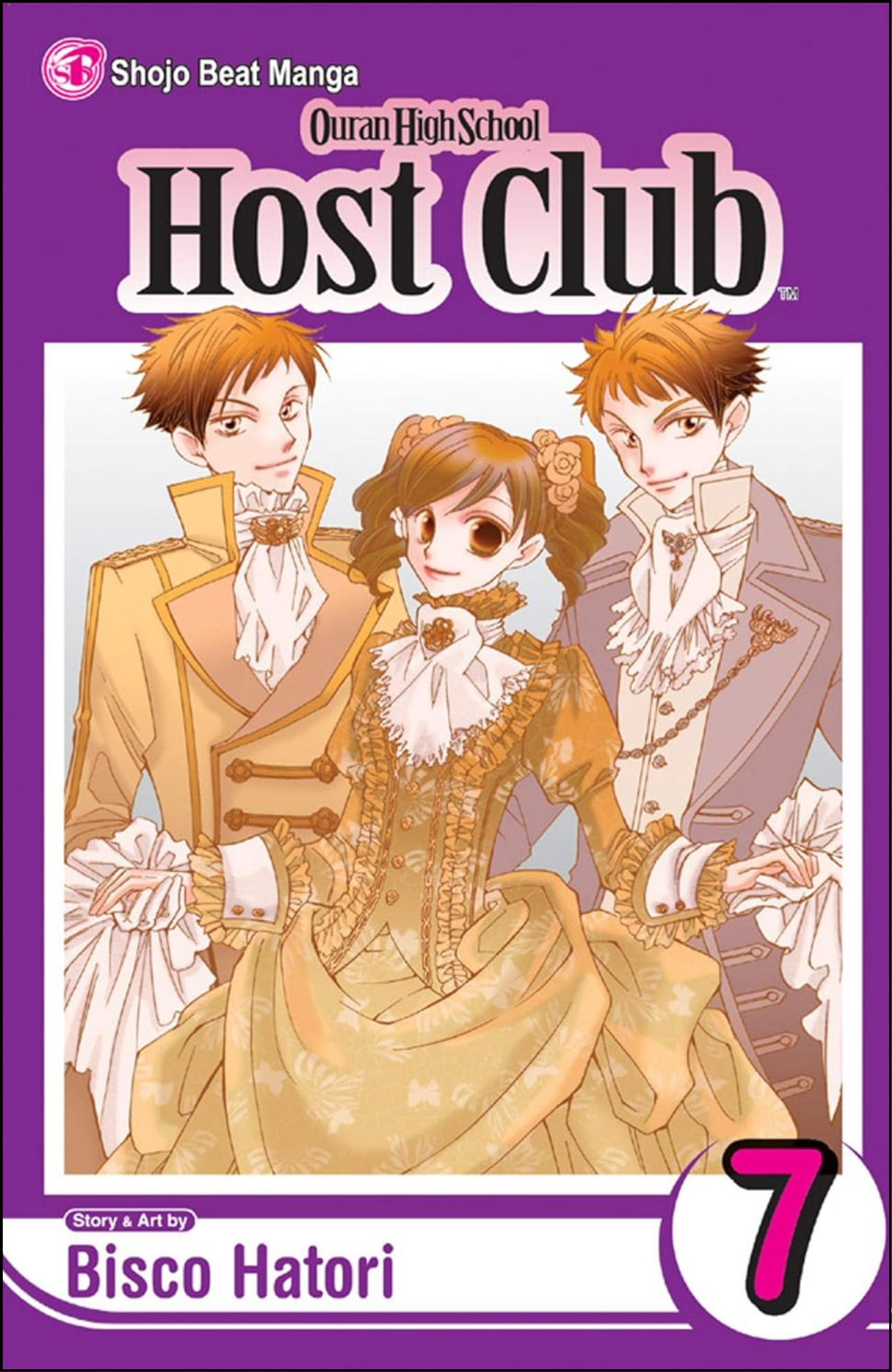 Ouran High School Host Club, Vol. 7 by Bisco Hatori (Author) | Full Page Print Editon
