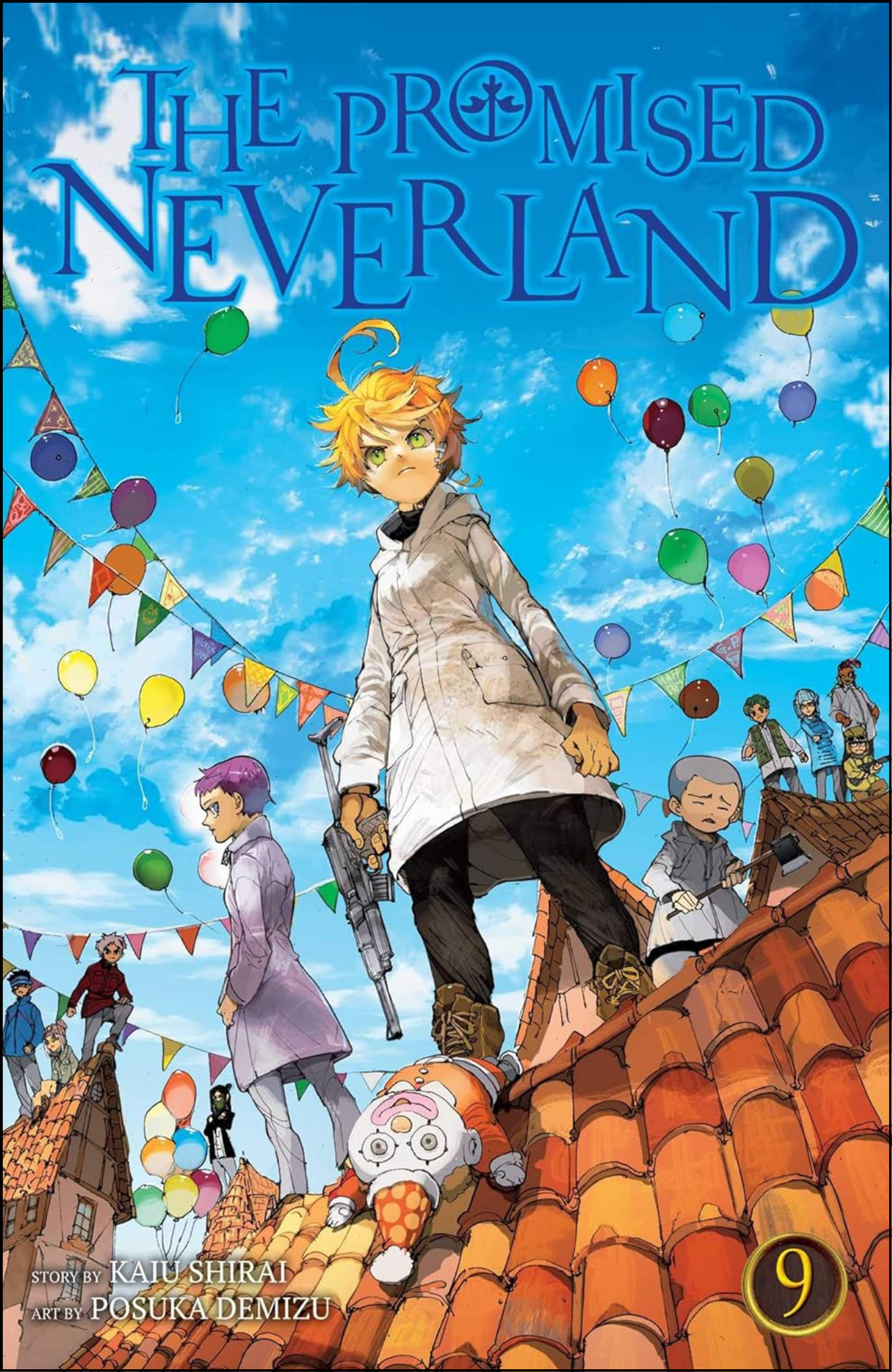 The Promised Neverland, Vol. 9 by Kaiu Shirai (Author)  | Full Page Print Editon