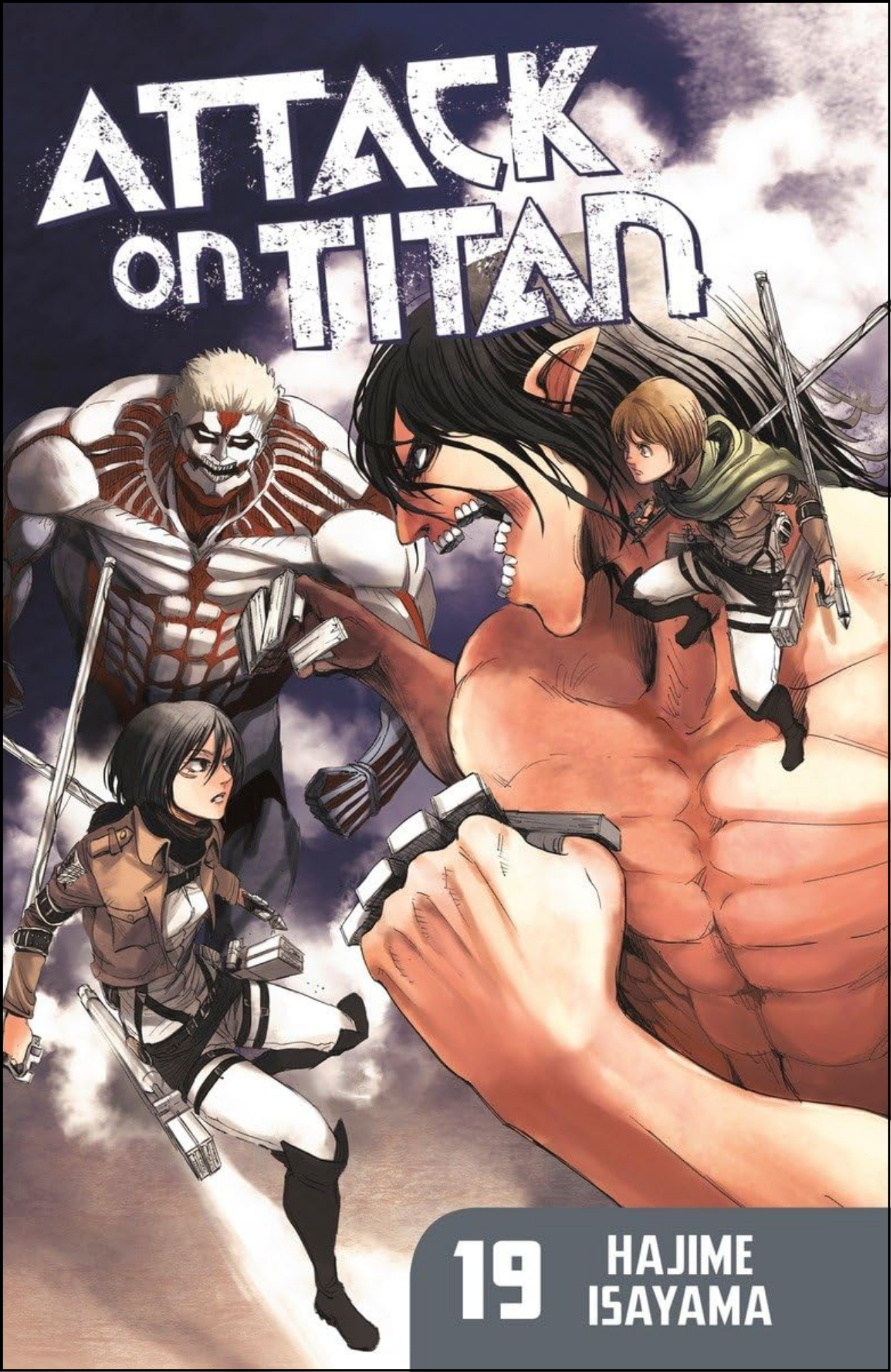 Attack on Titan Vol. 19 by Hajime Isayama (Author, Artist)| Full Page Print Editon