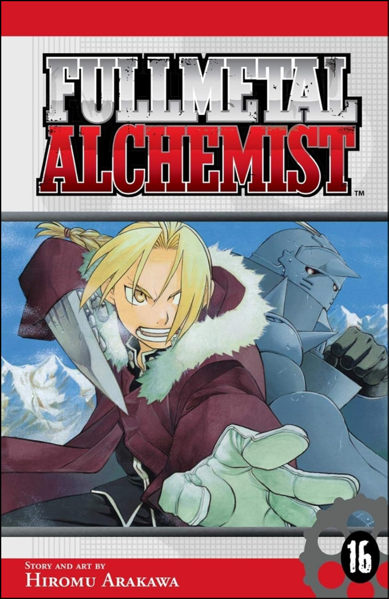Fullmetal Alchemist, Vol. 16 by Hiromu Arakawa (Author) | Full Page Print Editon