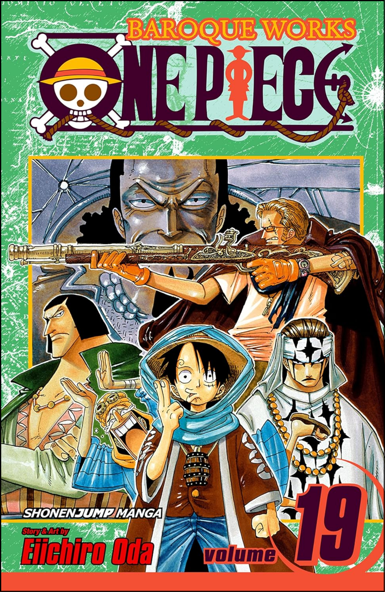 One Piece, Vol. 19 by Eiichiro Oda (Author, Illustrator) | Full Page Print Editon
