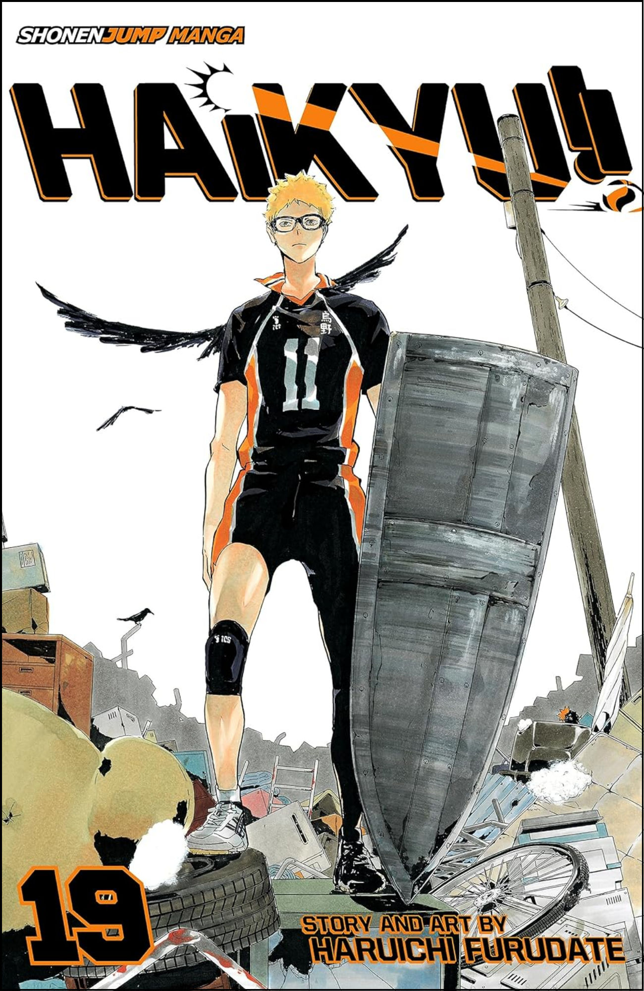 Haikyu!!, Vol. 19 by Haruichi Furudate (Author) | Full Page Print Editon
