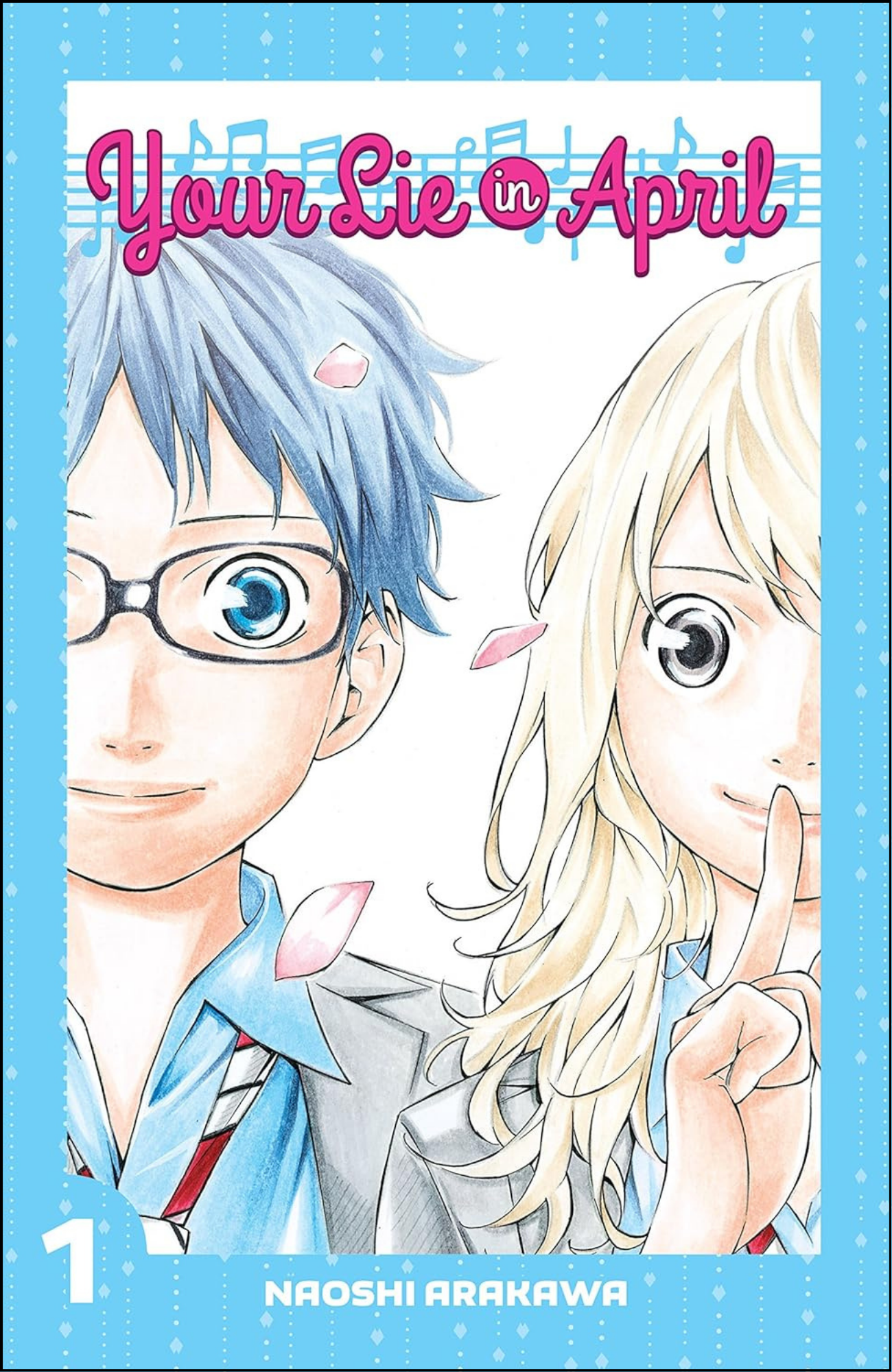 Your Lie in April Vol. 1 by Naoshi Arakawa | Full Page Print Editon