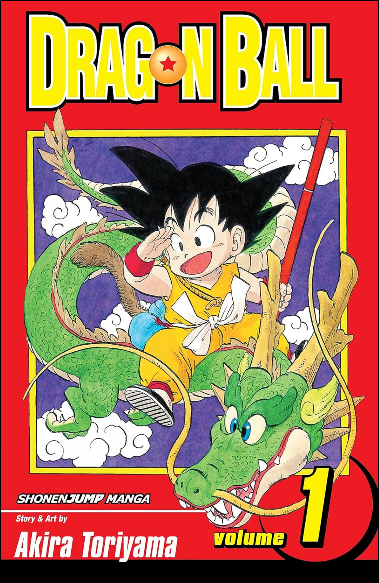 Dragon Ball, Vol. 1 by Akira Toriyama (Author, Illustrator) | Full Page Print Editon