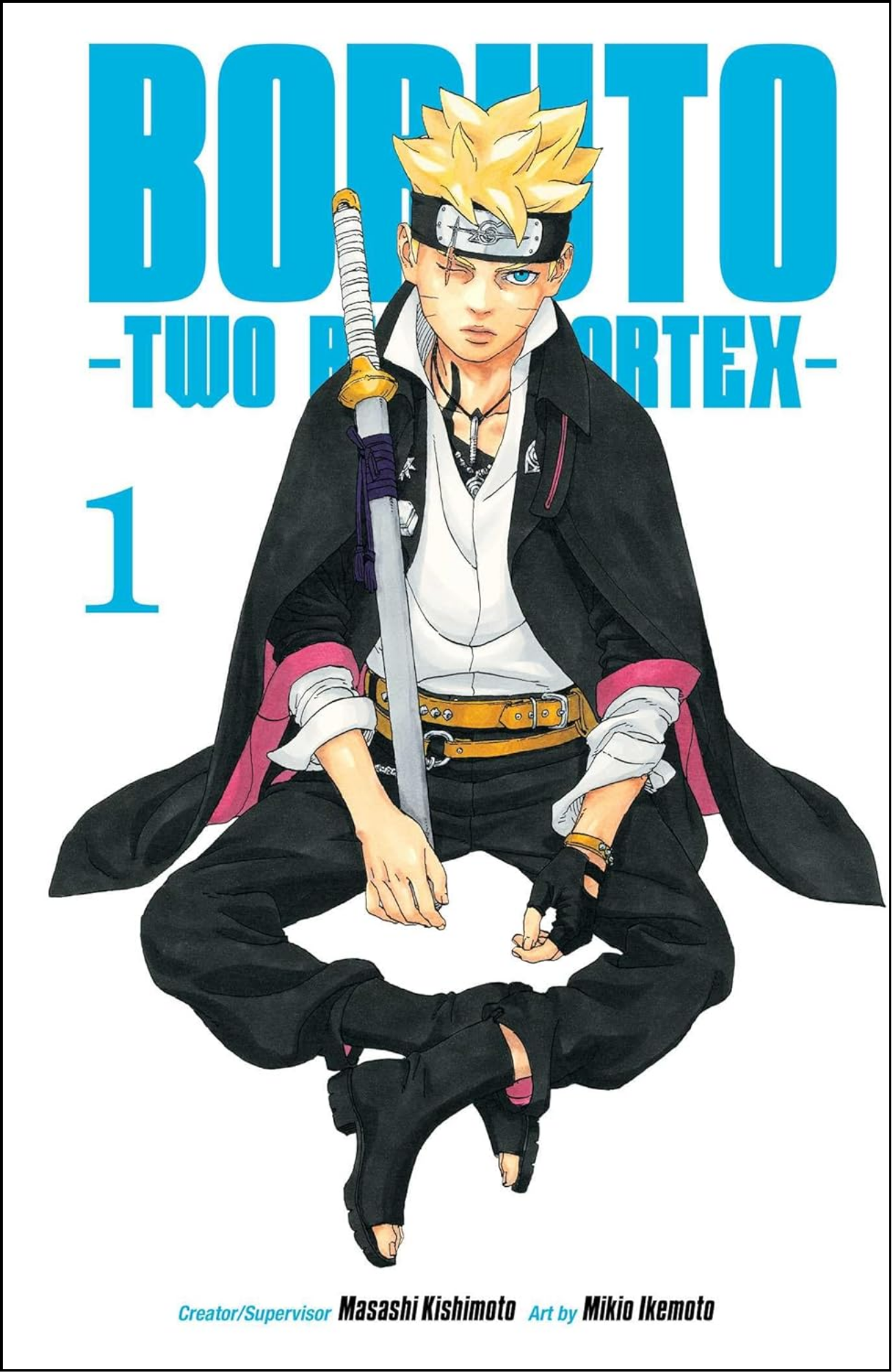 Boruto: Two Blue Vortex Vol. 1 by Masashi Kishimoto (Author) | Full Page Print Editon