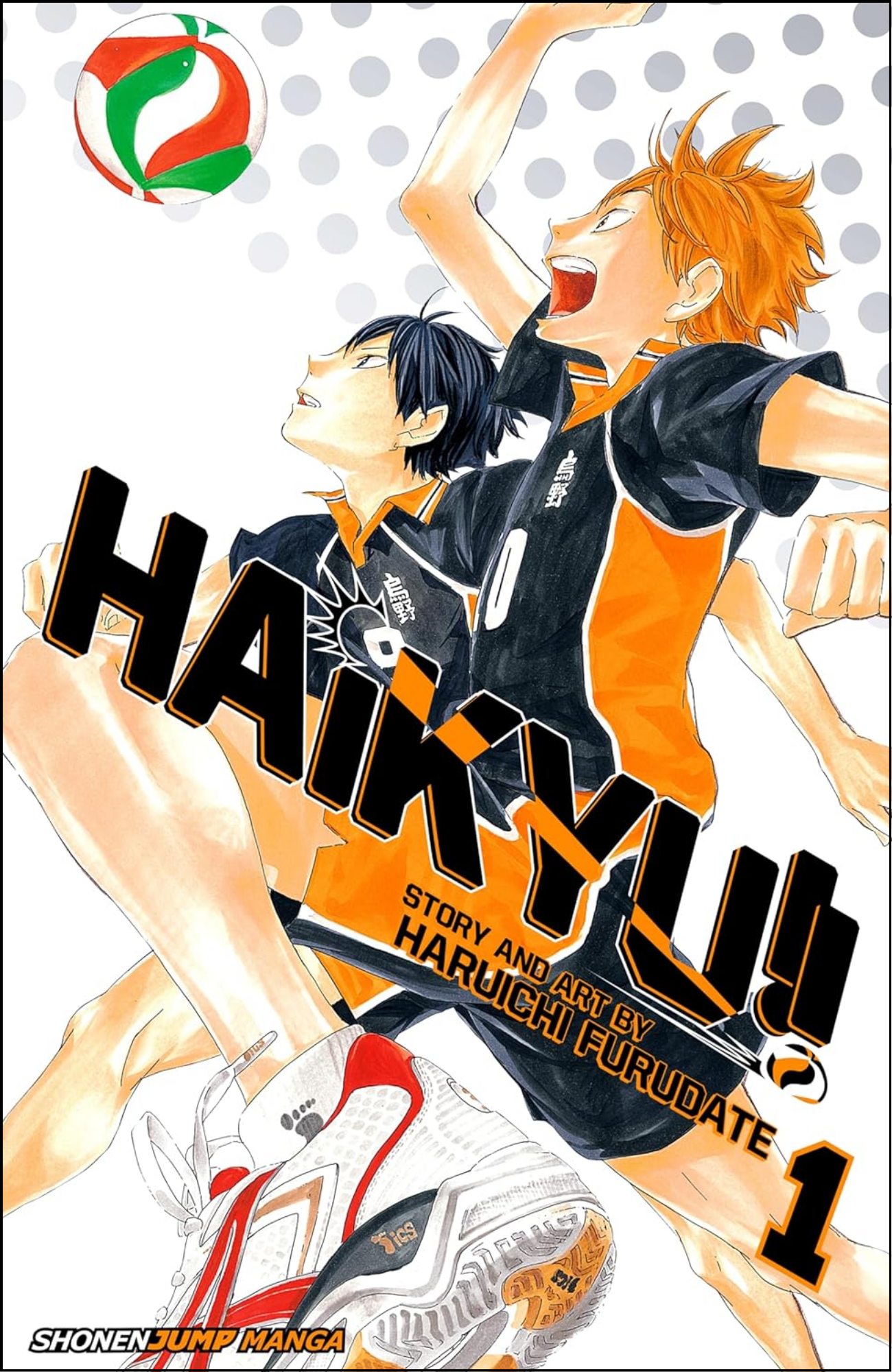 Haikyu!!, Vol. 1 by Haruichi Furudate (Author) | Full Page Print Editon