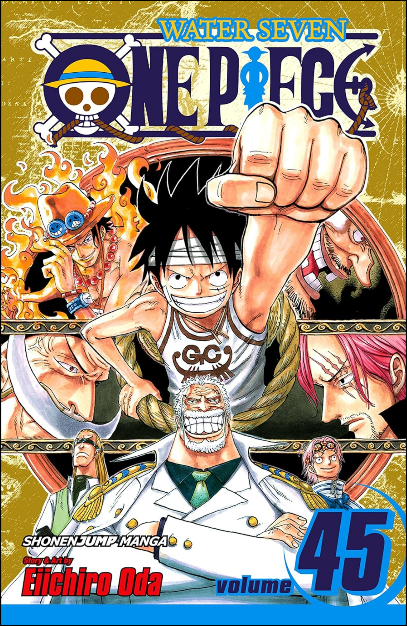 One Piece, Vol. 45 by Eiichiro Oda (Author, Illustrator) | Full Page Print Editon