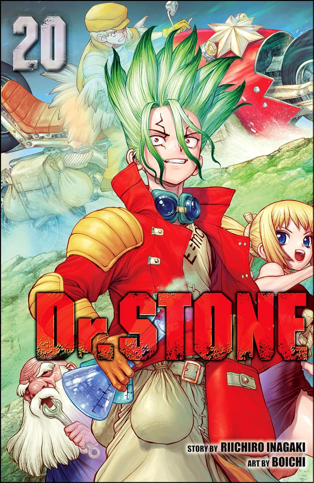 Dr. STONE, Vol. 20 by Riichiro Inagaki (Author) | Full Page Print Editon