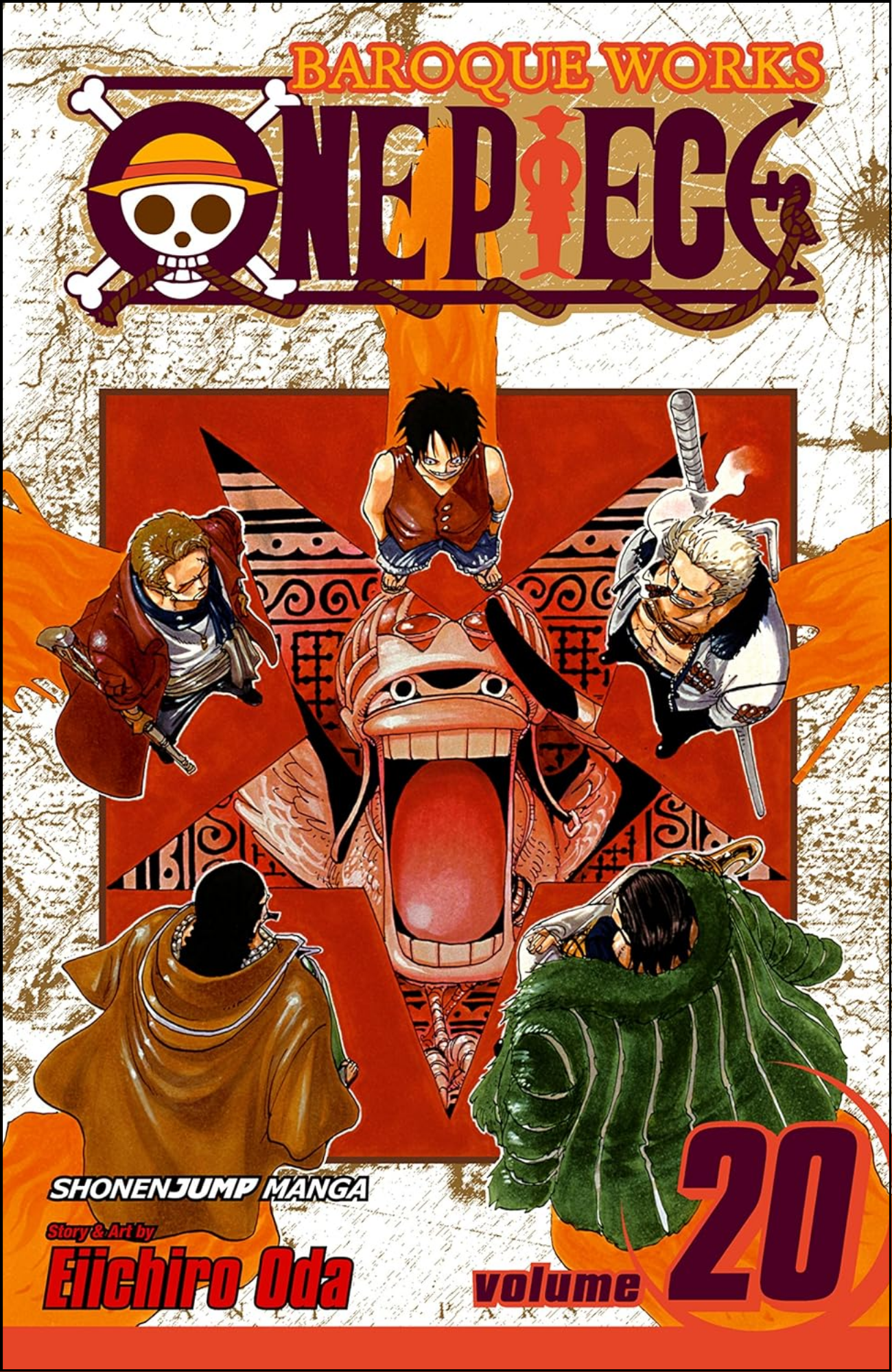 One Piece, Vol. 20 by Eiichiro Oda (Author, Illustrator) | Full Page Print Editon