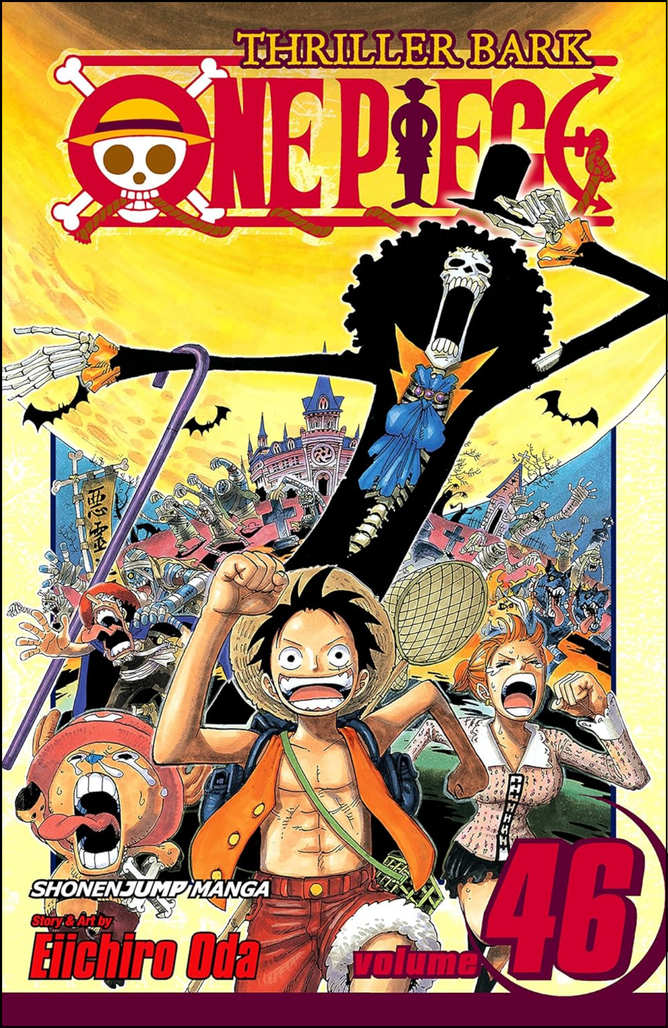 One Piece, Vol. 46 by Eiichiro Oda (Author, Illustrator) | Full Page Print Editon