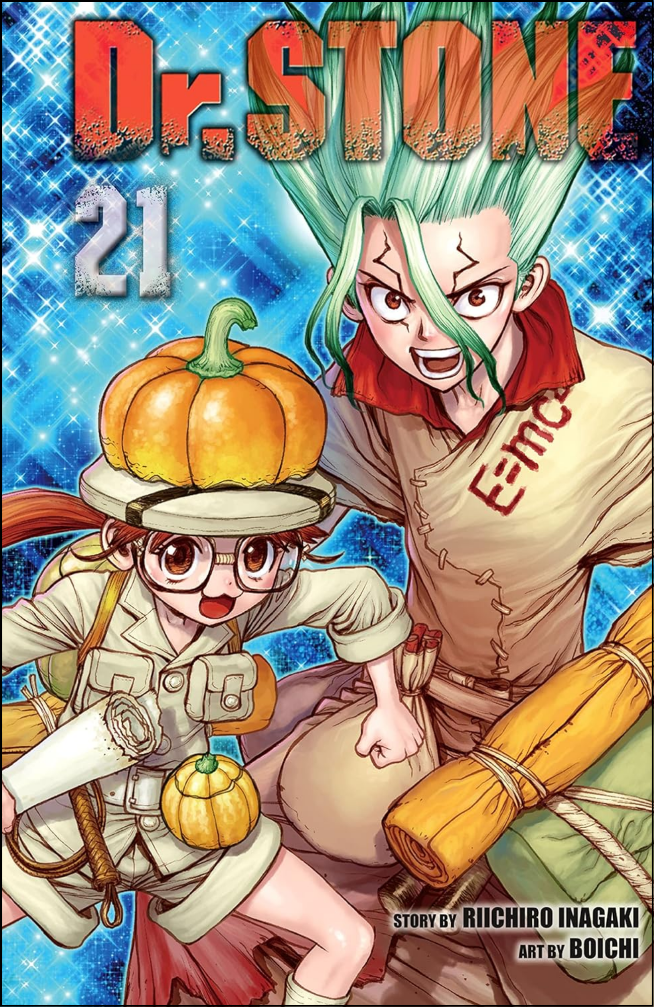 Dr. STONE, Vol. 21 by Riichiro Inagaki (Author) | Full Page Print Editon