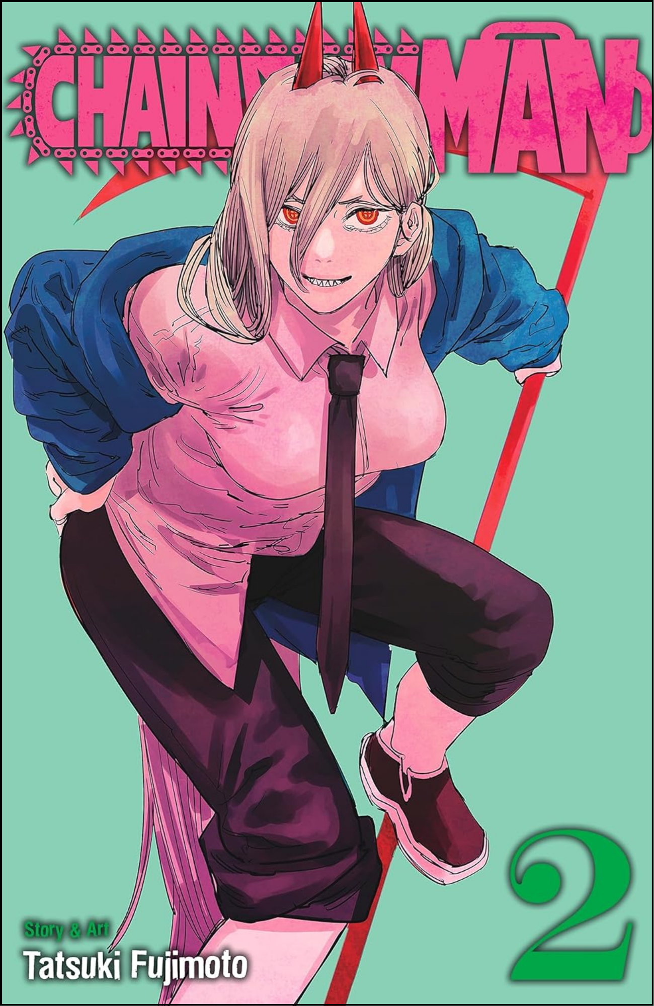 Chainsaw Man Vol. 2 by Tatsuki Fujimoto (Author) | Full Page Print Editon