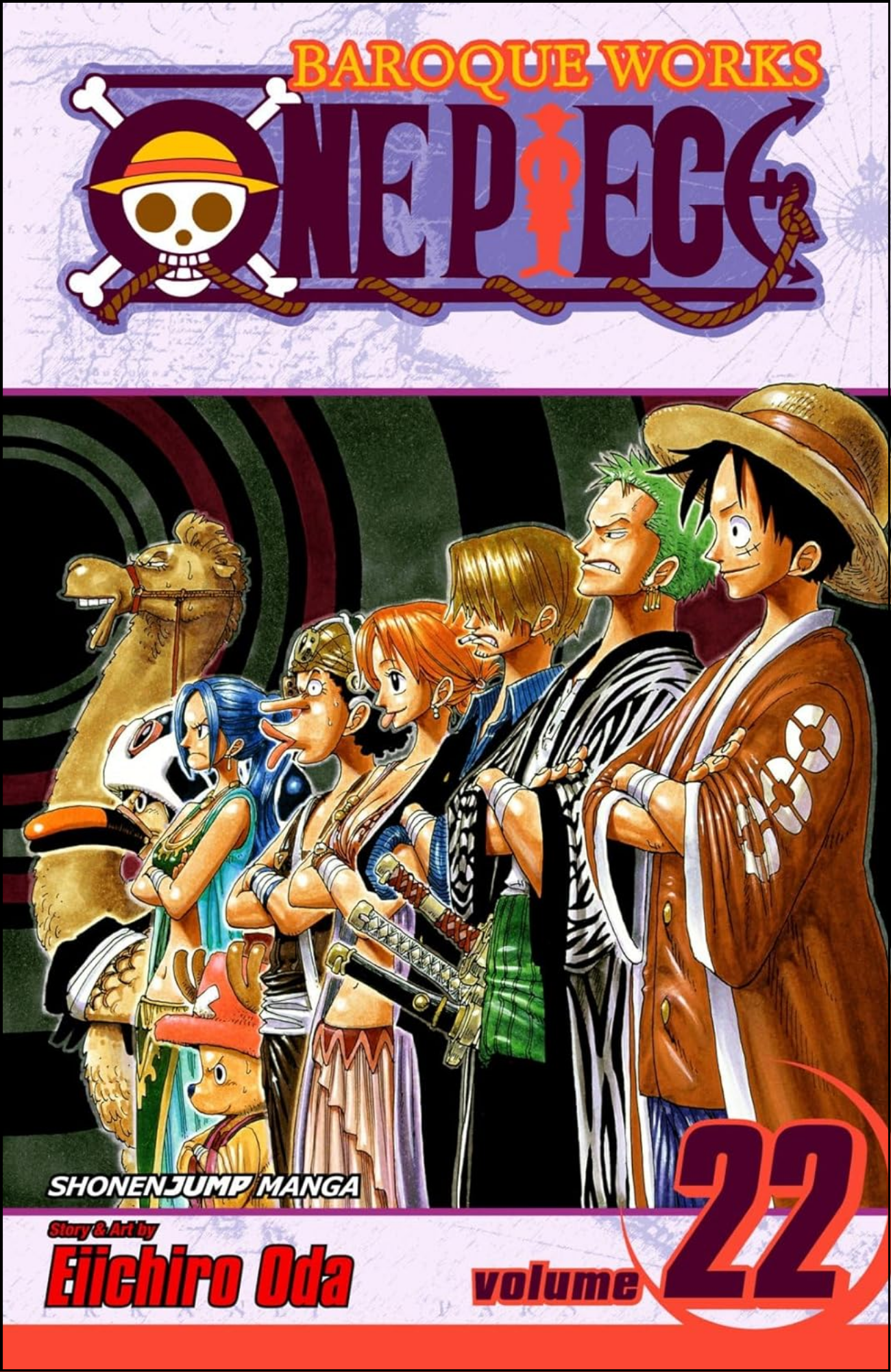 One Piece, Vol. 22 by Eiichiro Oda (Author, Illustrator) | Full Page Print Editon
