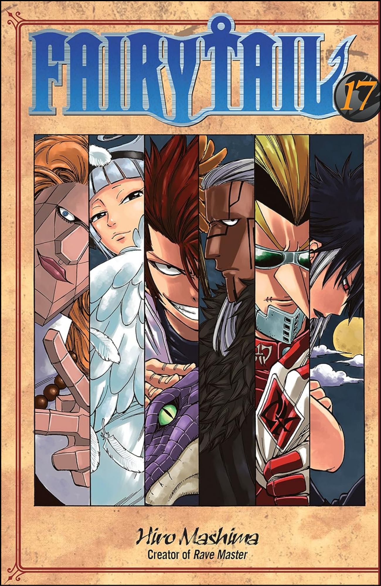 Fairy Tail Vol. 17 by Hiro Mashima (Author, Artist) | Full Page Print Editon