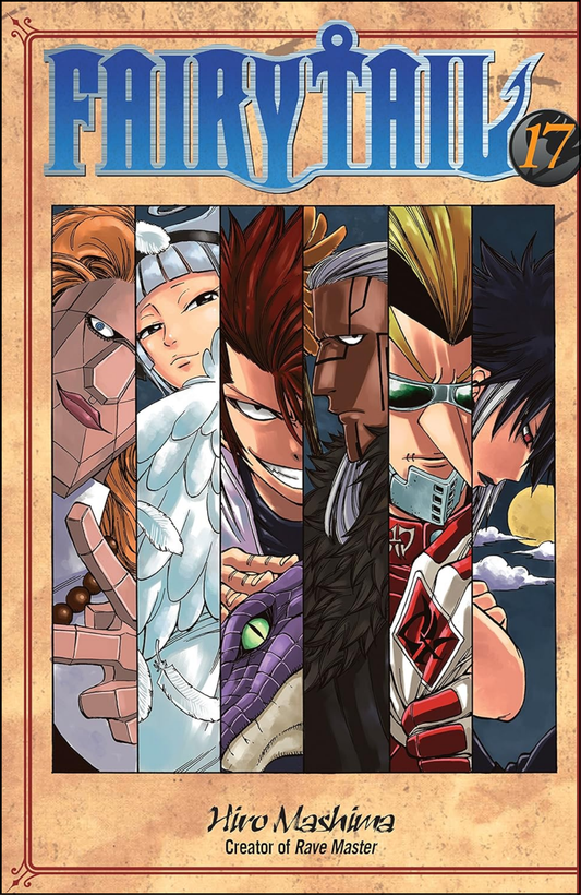 Fairy Tail Vol. 17 by Hiro Mashima (Author, Artist) | Full Page Print Editon