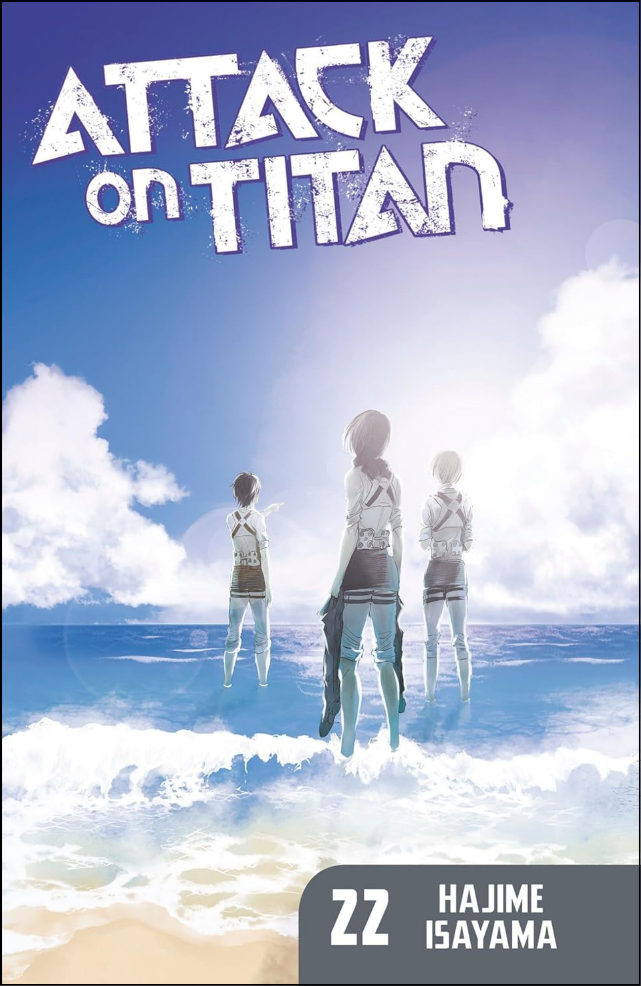 Attack on Titan Vol. 22 by Hajime Isayama (Author, Artist)| Full Page Print Editon