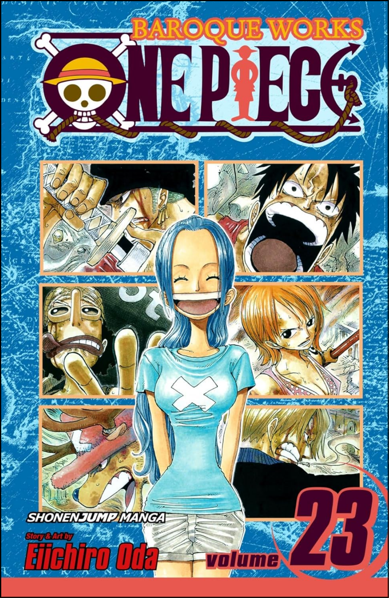 One Piece, Vol. 23 by Eiichiro Oda (Author, Illustrator) | Full Page Print Editon