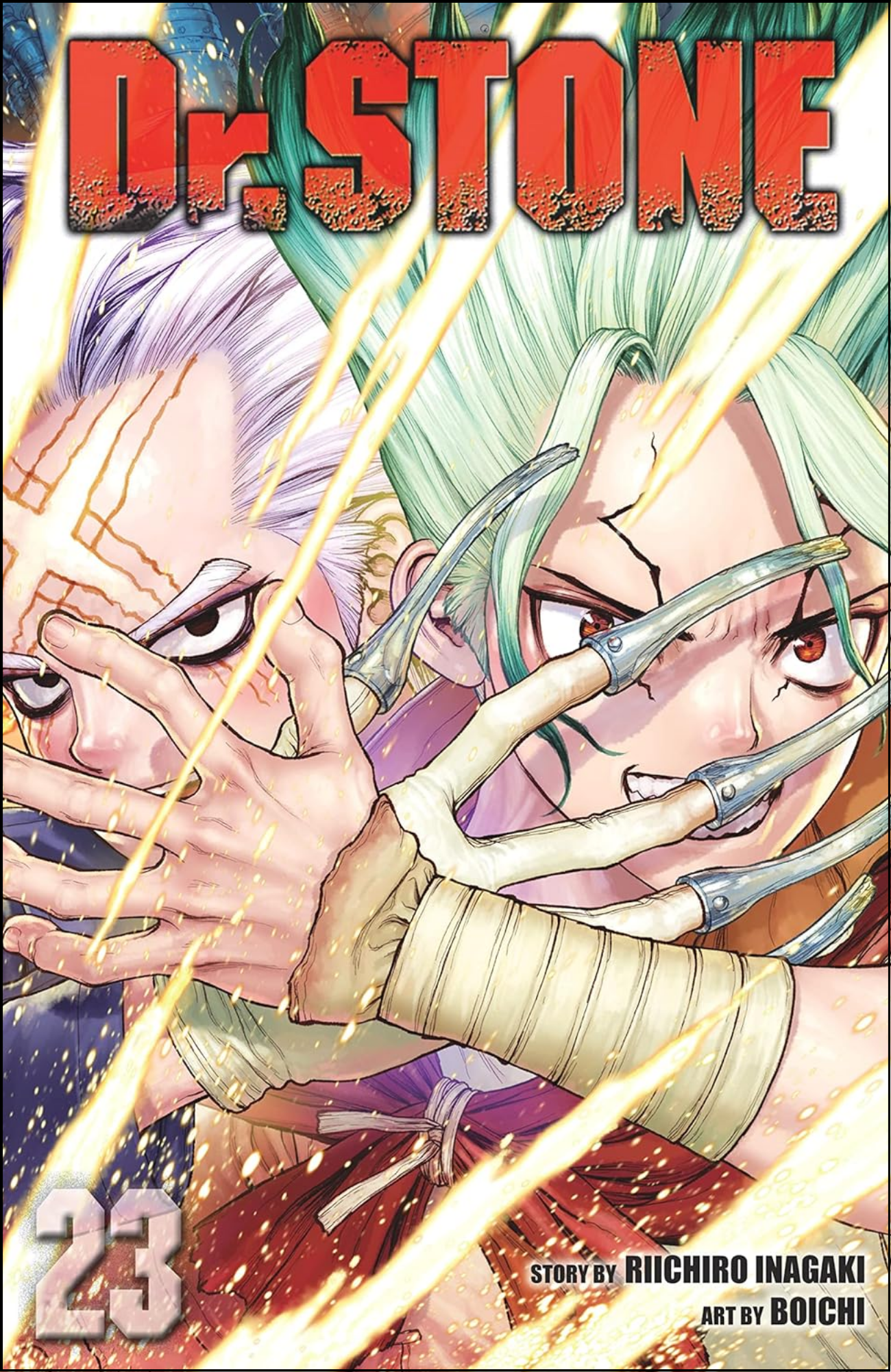 Dr. STONE, Vol. 23 by Riichiro Inagaki (Author) | Full Page Print Editon