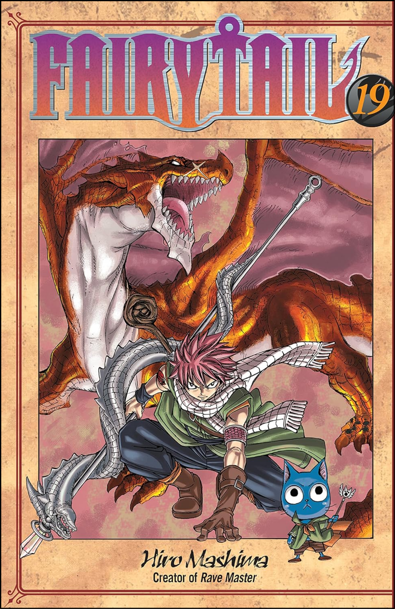 Fairy Tail Vol. 19 by Hiro Mashima (Author, Artist) | Full Page Print Editon