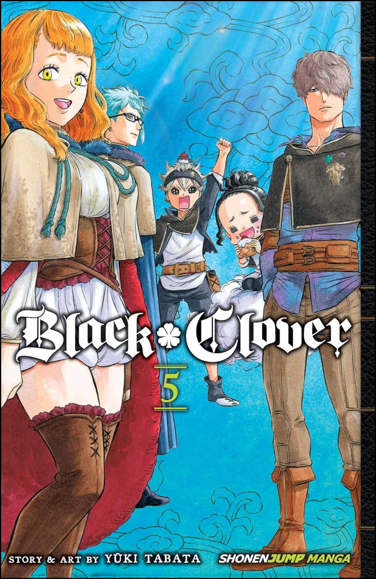 Black Clover, Vol. 5 by Yūki Tabata (Author) | Full Page Print Editon