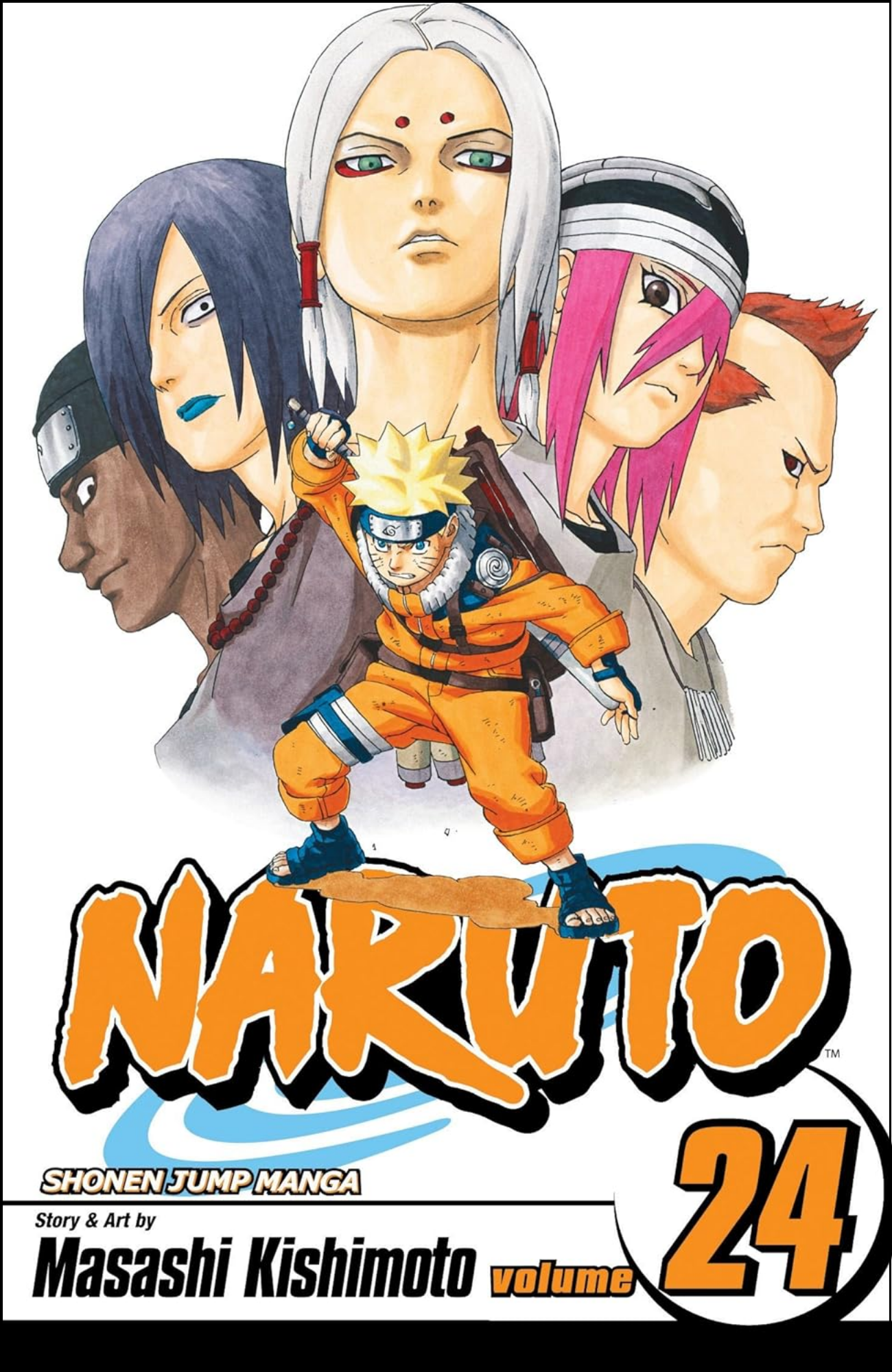 Naruto, Vol. 24 by Masashi Kishimoto (Author, Illustrator) | Full Page Print Editon