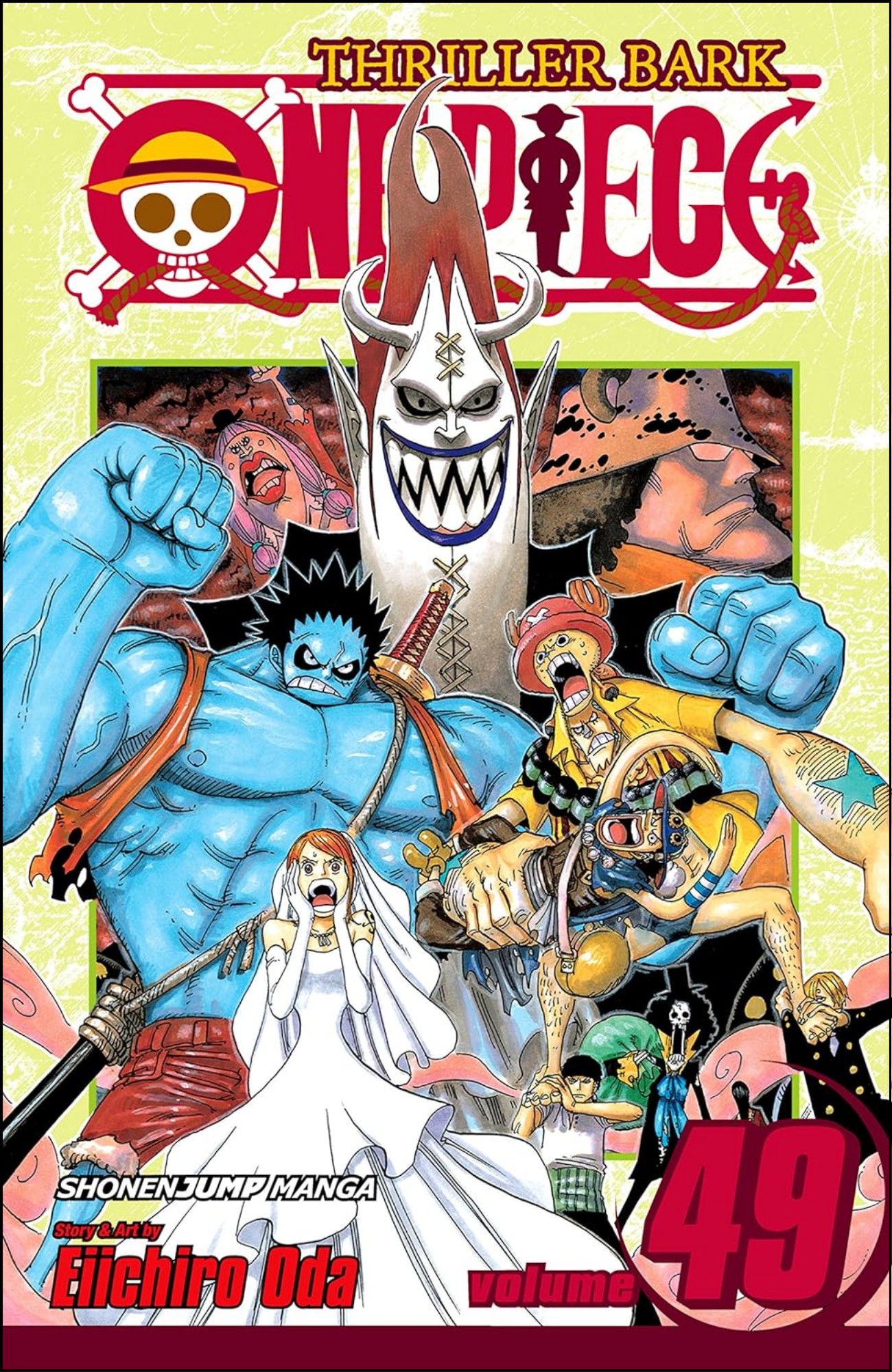 One Piece, Vol. 49 by Eiichiro Oda (Author, Illustrator) | Full Page Print Editon