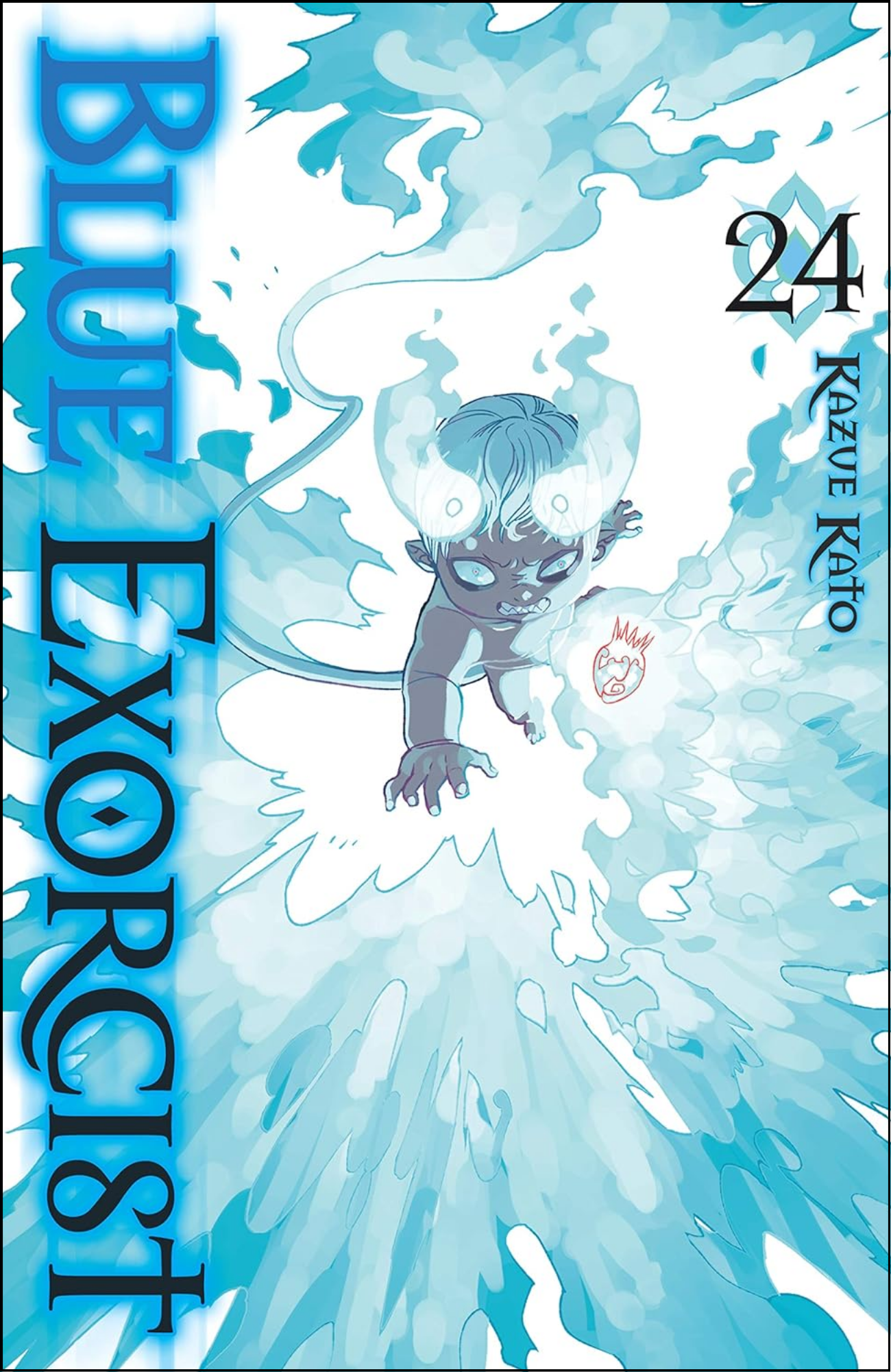 Blue Exorcist, Vol. 24 by Kazue Kato (Author, Illustrator) | Full Page Print Editon