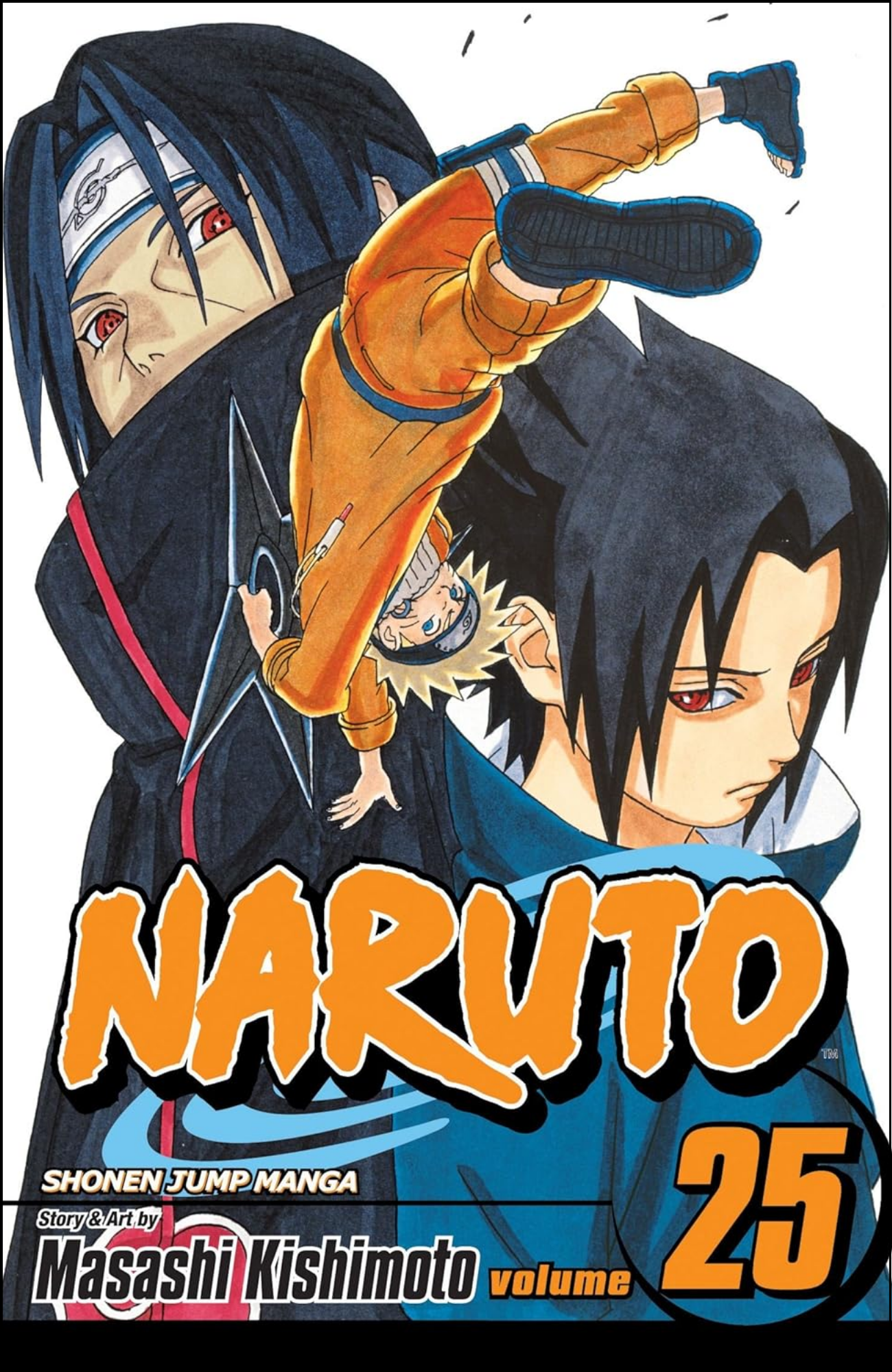 Naruto, Vol. 25 by Masashi Kishimoto (Author, Illustrator) | Full Page Print Editon