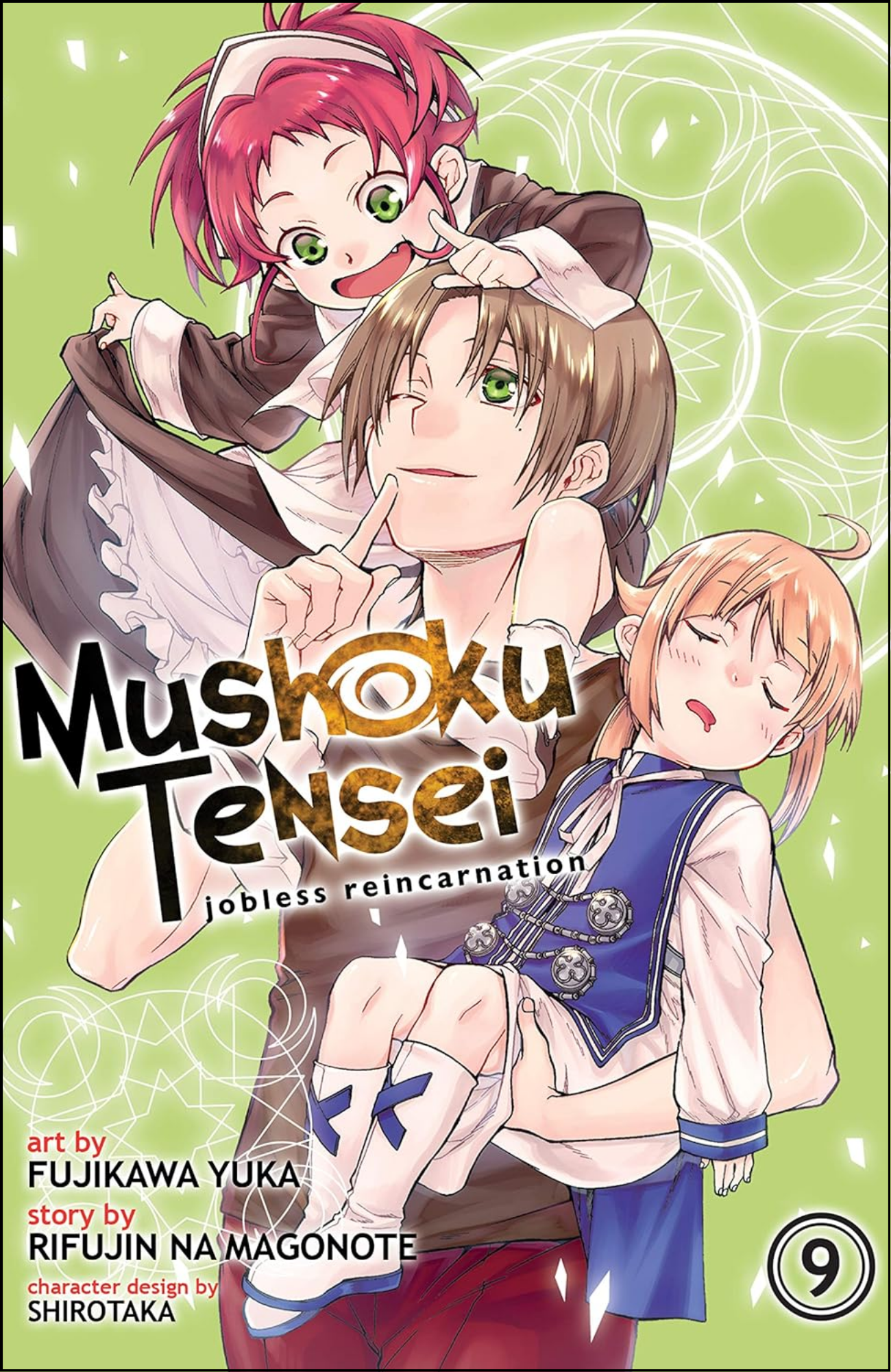 Mushoku Tensei Vol. 9 by Rifujin na Magonote (Author) | Full Page Print Editon