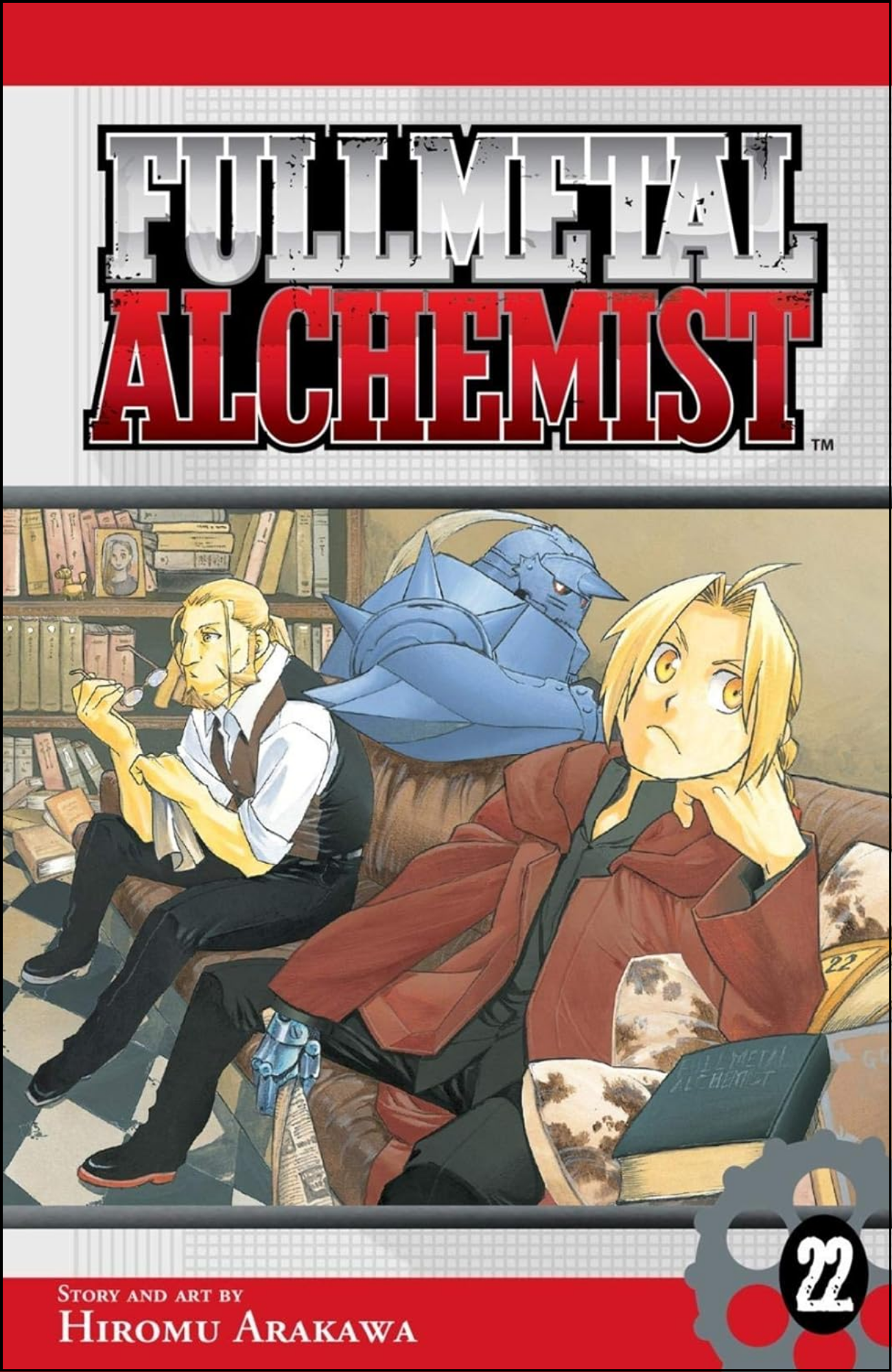 Fullmetal Alchemist, Vol. 22 by Hiromu Arakawa (Author) | Full Page Print Editon