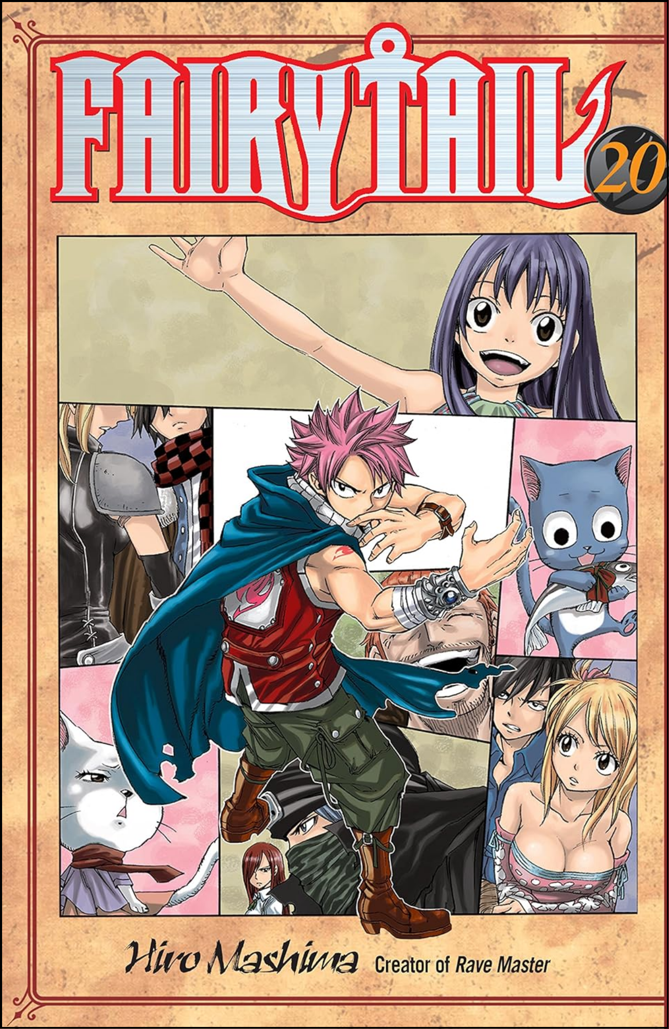 Fairy Tail Vol. 20 by Hiro Mashima (Author, Artist) | Full Page Print Editon